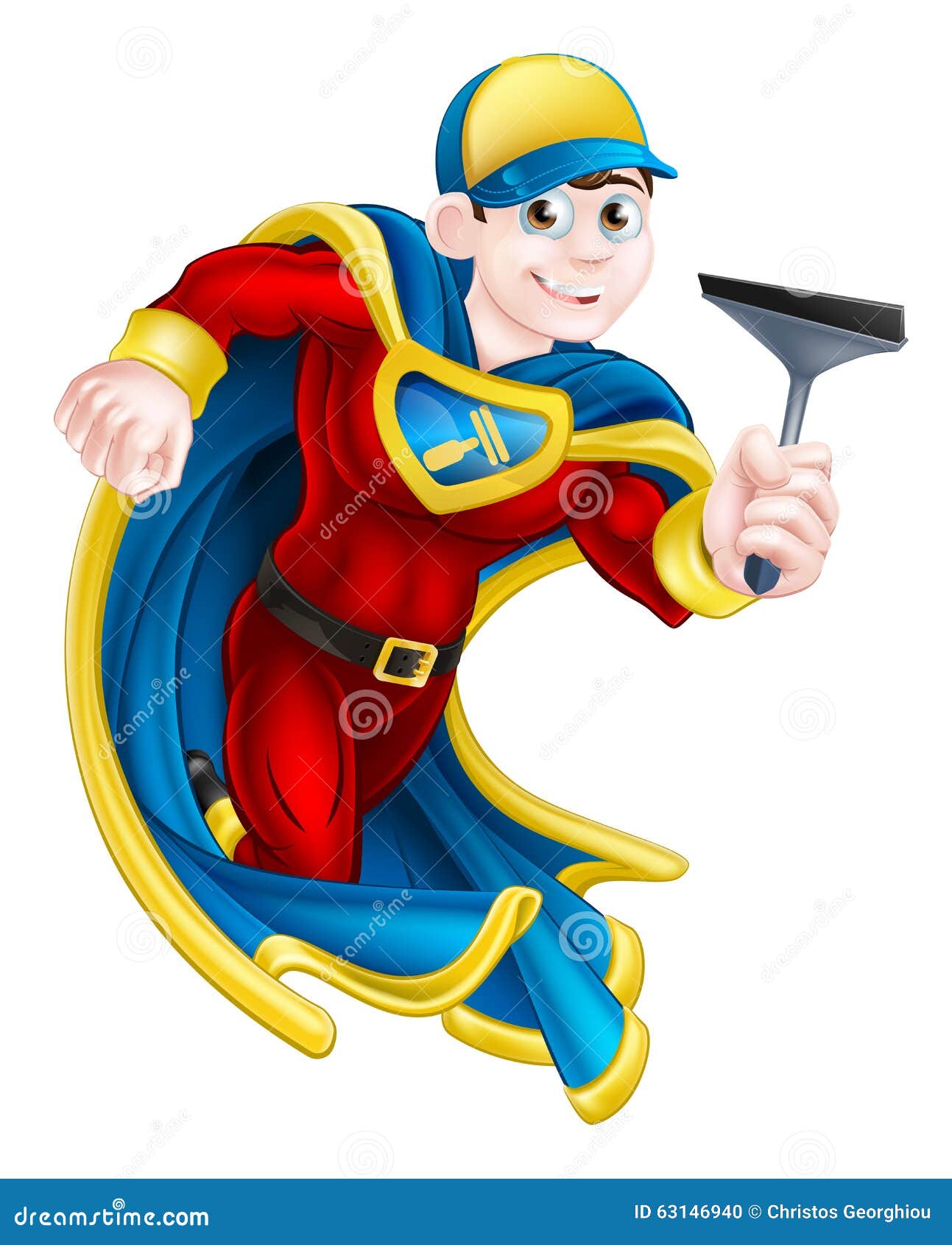 Car Wash Super Hero stock vector. Illustration of costume - 63146940