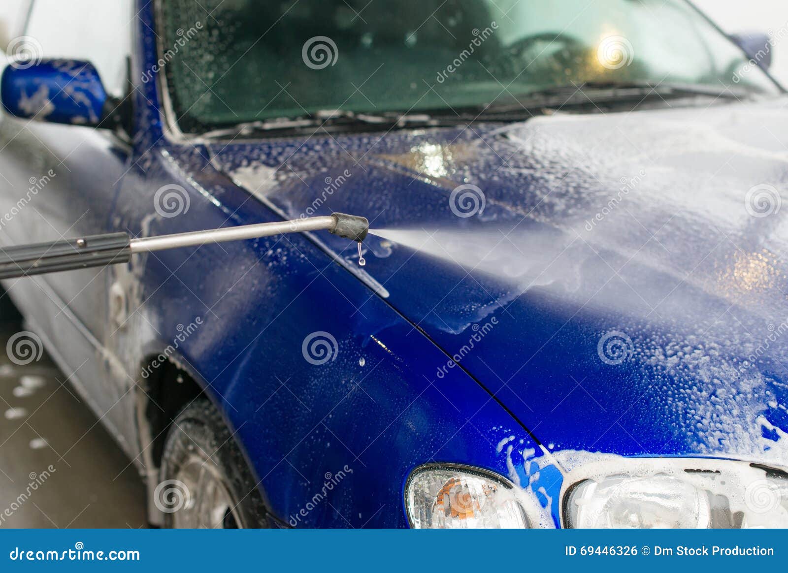 Car wash. stock photo. Image of soap, care, flow, maintenance 69446326