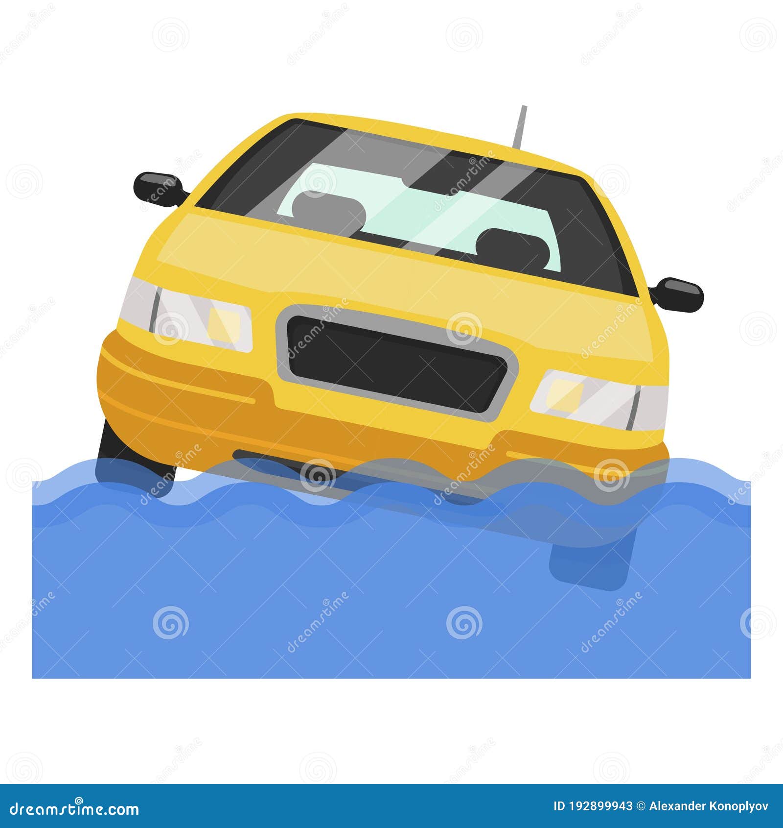 Car Water Accident, Auto Road Collision, Disaster Stock Vector - Illustration of angry, repair: 192899943 Car Water Accident, Auto Road Collision, Disaster Stock Vector - Illustration of angry, repair: 192899943