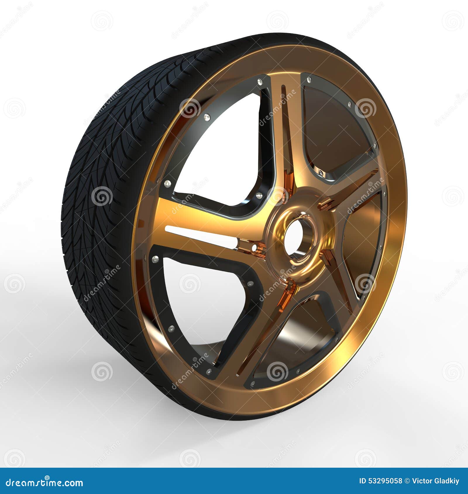 Car Wheel stock illustration. Illustration of tyre, transportation