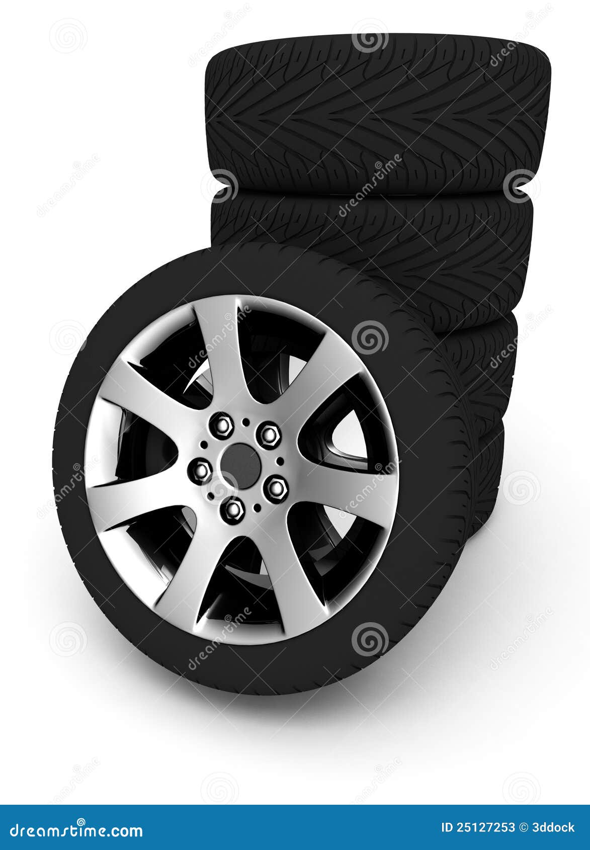 Car wheels stock illustration. Illustration of race, object 25127253