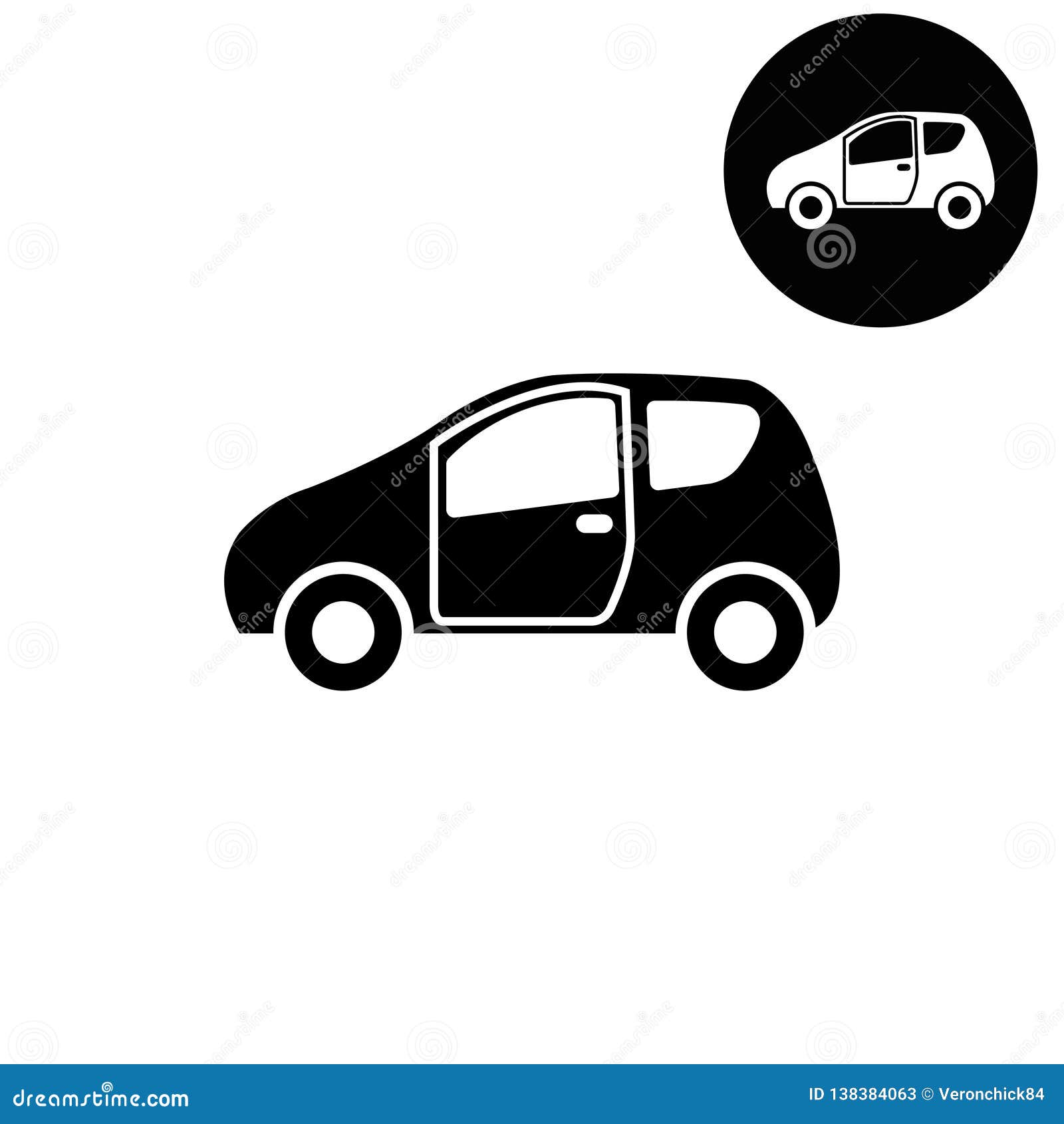 Car white vector icon stock vector. Illustration of paper 138384063