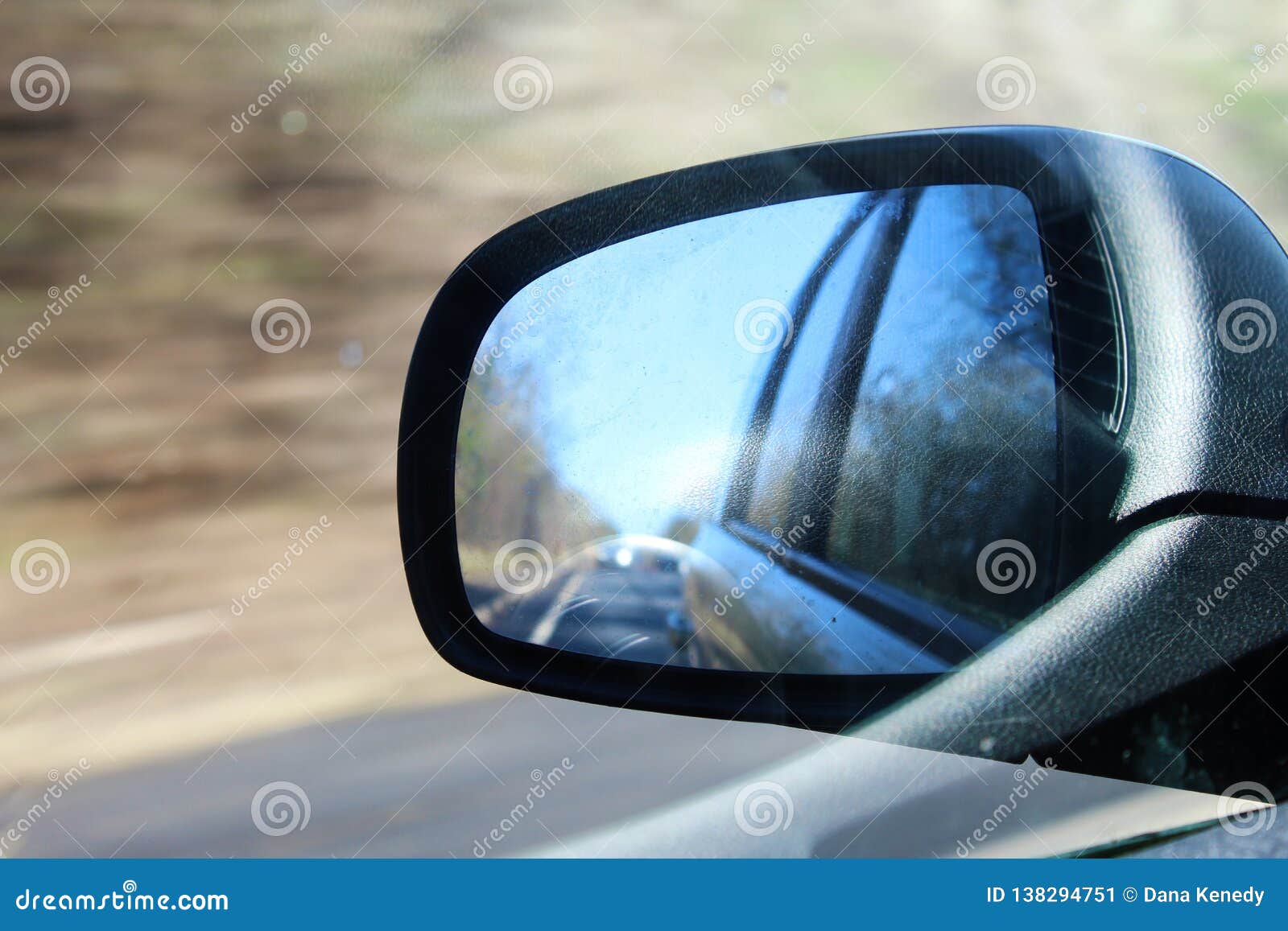 Car wing mirror in motion stock image. Image of motion 138294751