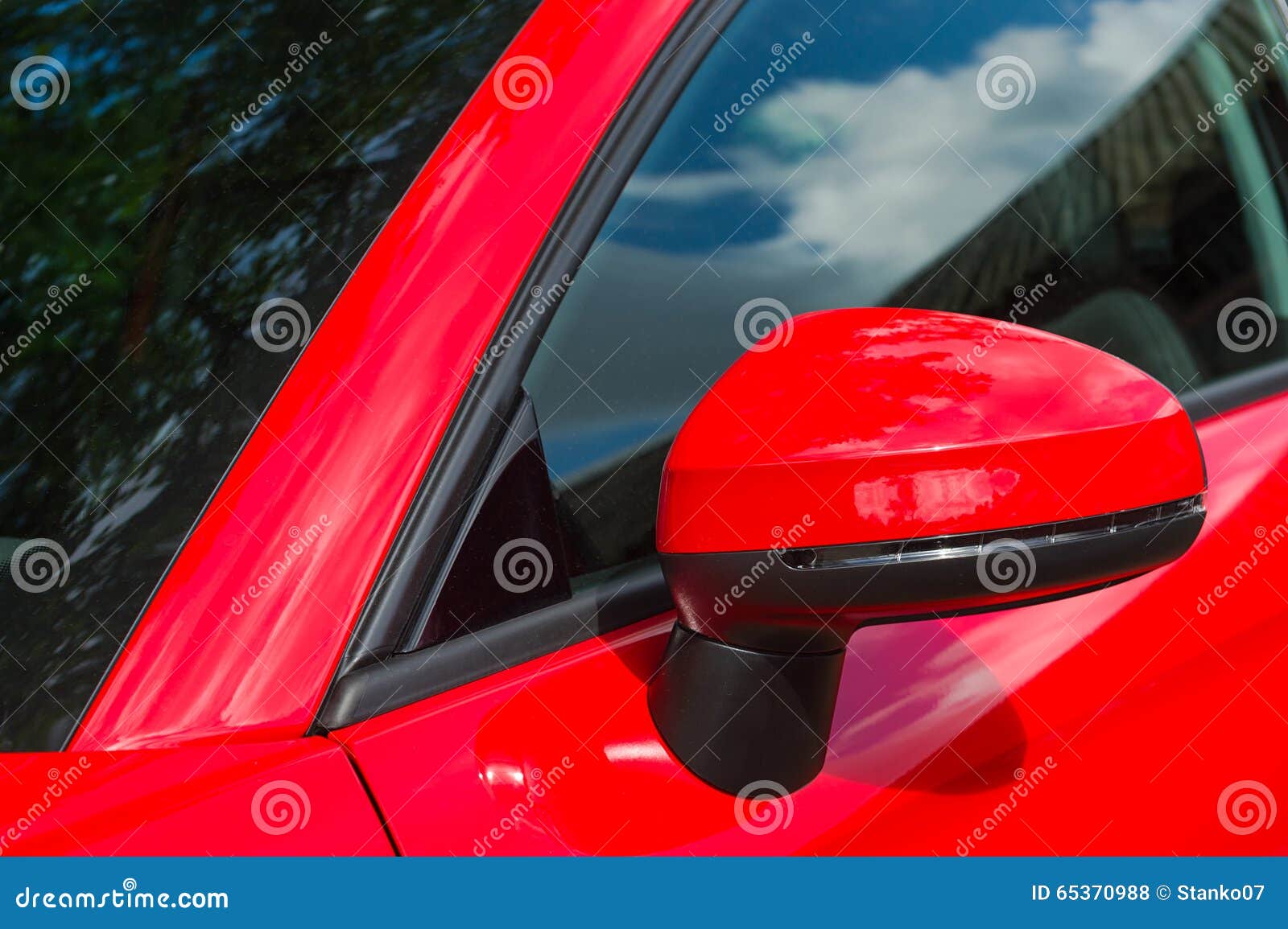 Car wing mirror stock photo. Image of close, industry 65370988