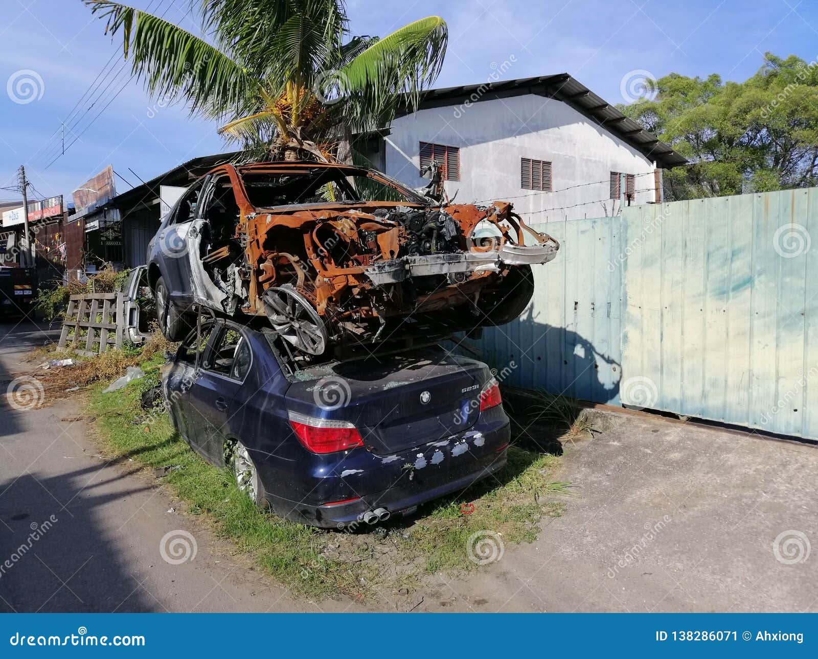 Fixing Cars In The Mechanical Tuam Road, Galway, Dece