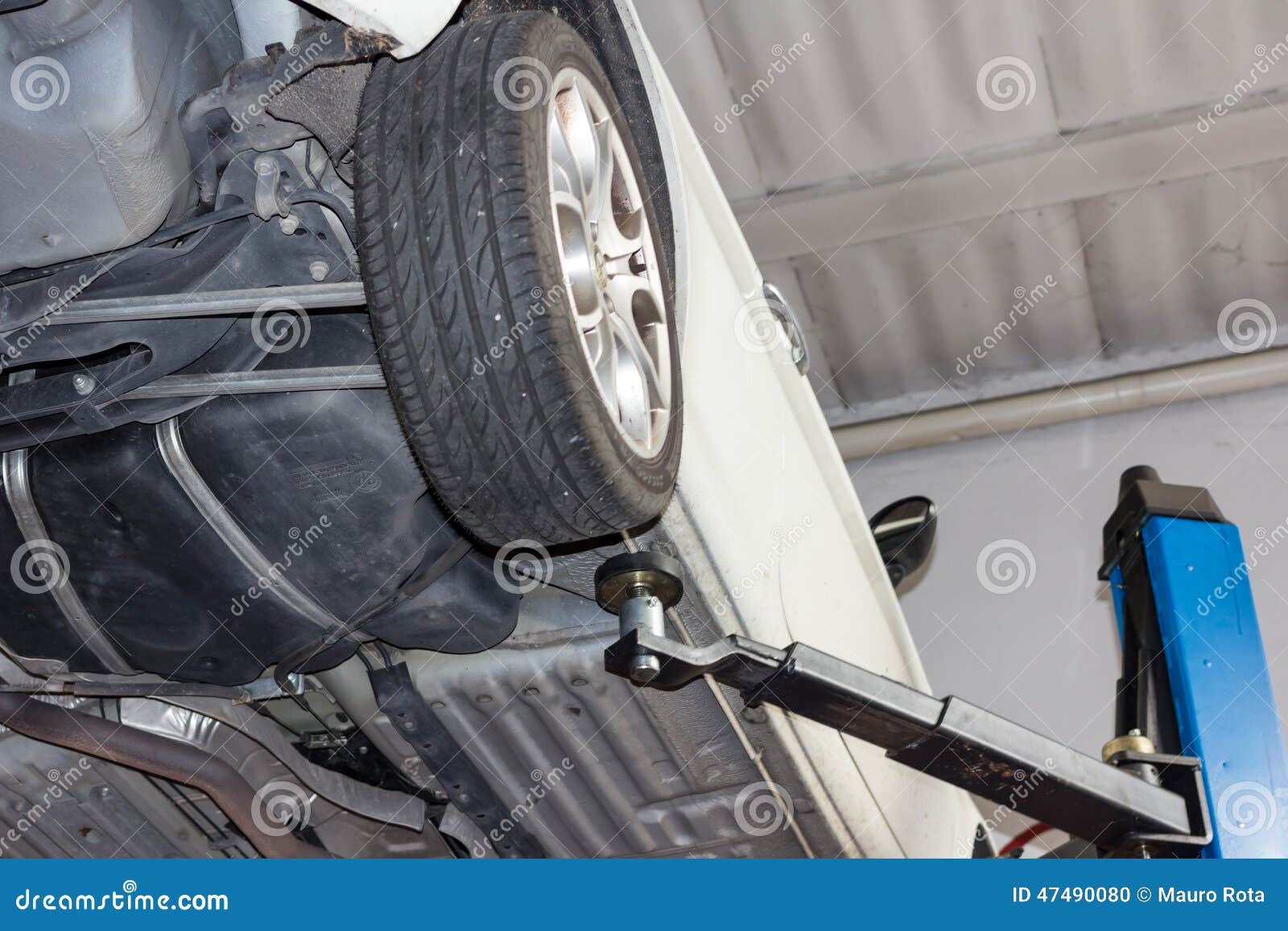 Car workshop stock photo. Image of vehicle, tool, motor - 47490080