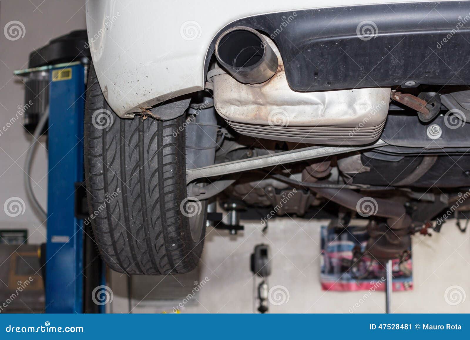 Car workshop stock image. Image of mechanical, repairs - 47528481