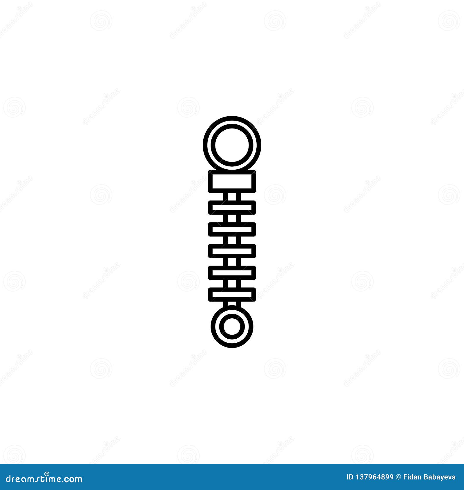 Car, Zipper Outline Icon. Can Be Used for Web, Logo, Mobile App, UI, UX ...