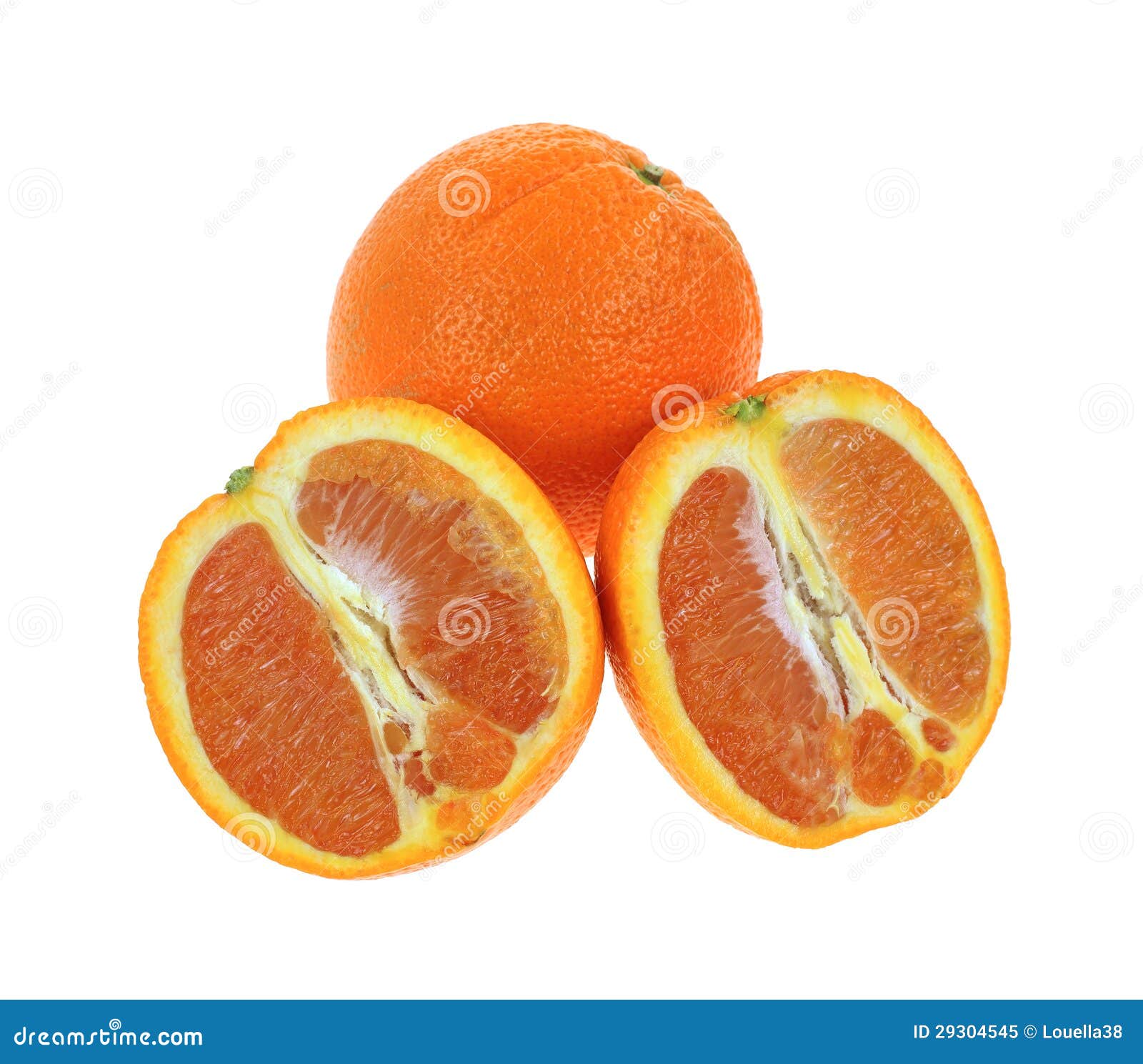 cara cara navel orange whole sliced