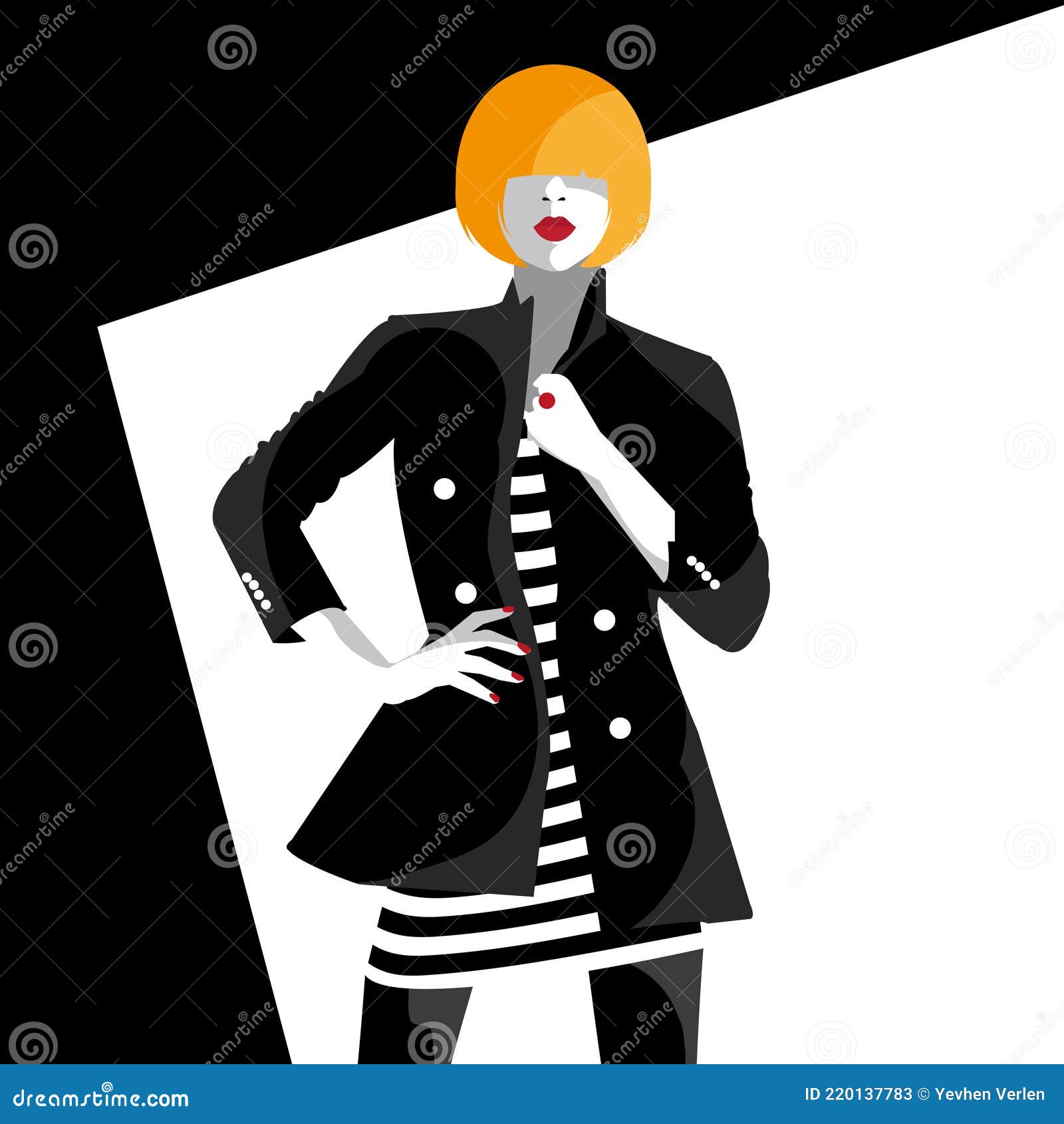 Cara De Moda Pop Art. Sexy Mujer Elegante Sobre Fondo Negro. Ilustración del Vector - Ilustración de abierto, americano: 220137783 Cara De Moda Pop Art. Sexy Mujer Elegante Sobre Fondo Negro. Ilustración del Vector - Ilustración de abierto, americano: 220137783