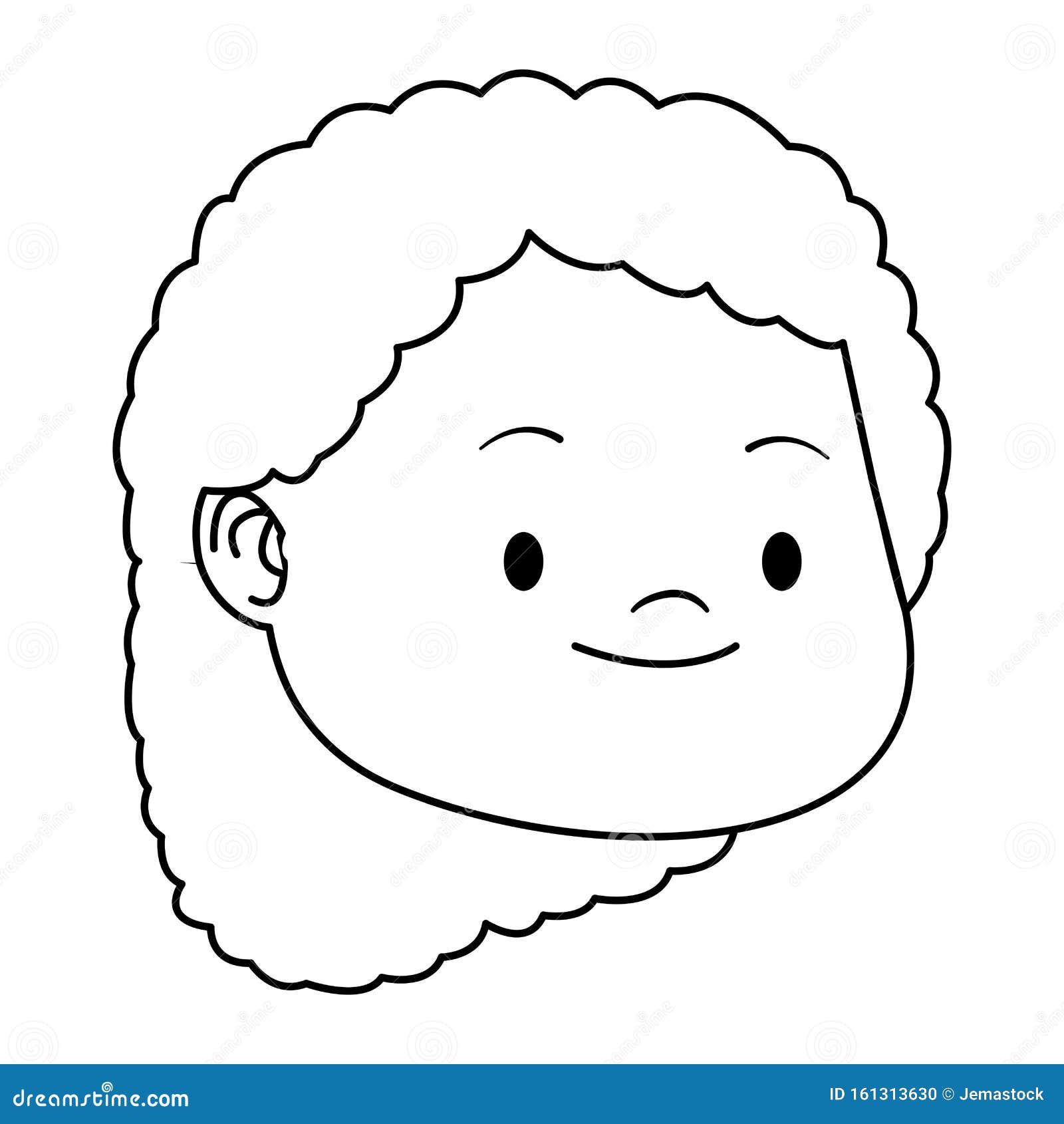 Cara De Niña De Caricatura Con Pelo Rizado, Diseño Plano Ilustración del Vector - Ilustración de utilizador, historieta: 161313630 Cara De Niña De Caricatura Con Pelo Rizado, Diseño Plano Ilustración del Vector - Ilustración de utilizador, historieta: 161313630