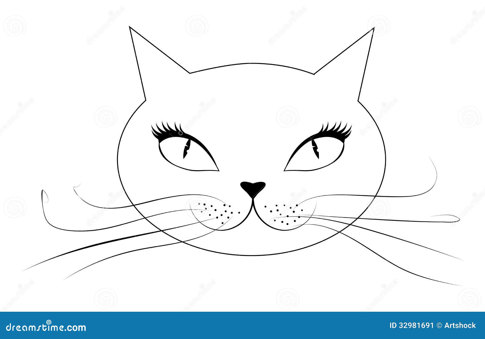 Ilustração de desenhos animados de gatinho gato vector, Vetor Premium em  2023