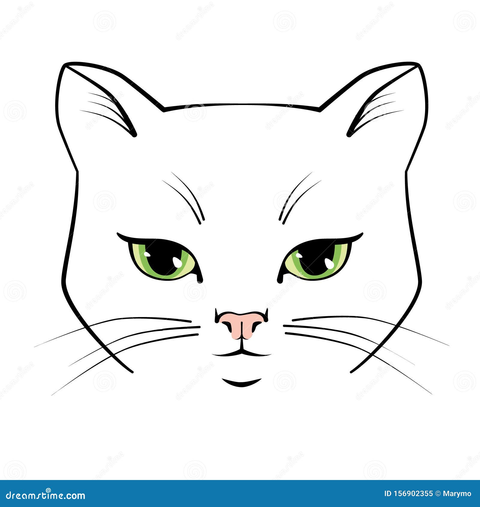 Desenho De Gato Contorno Crianças Preto Vetor PNG , Desenho De