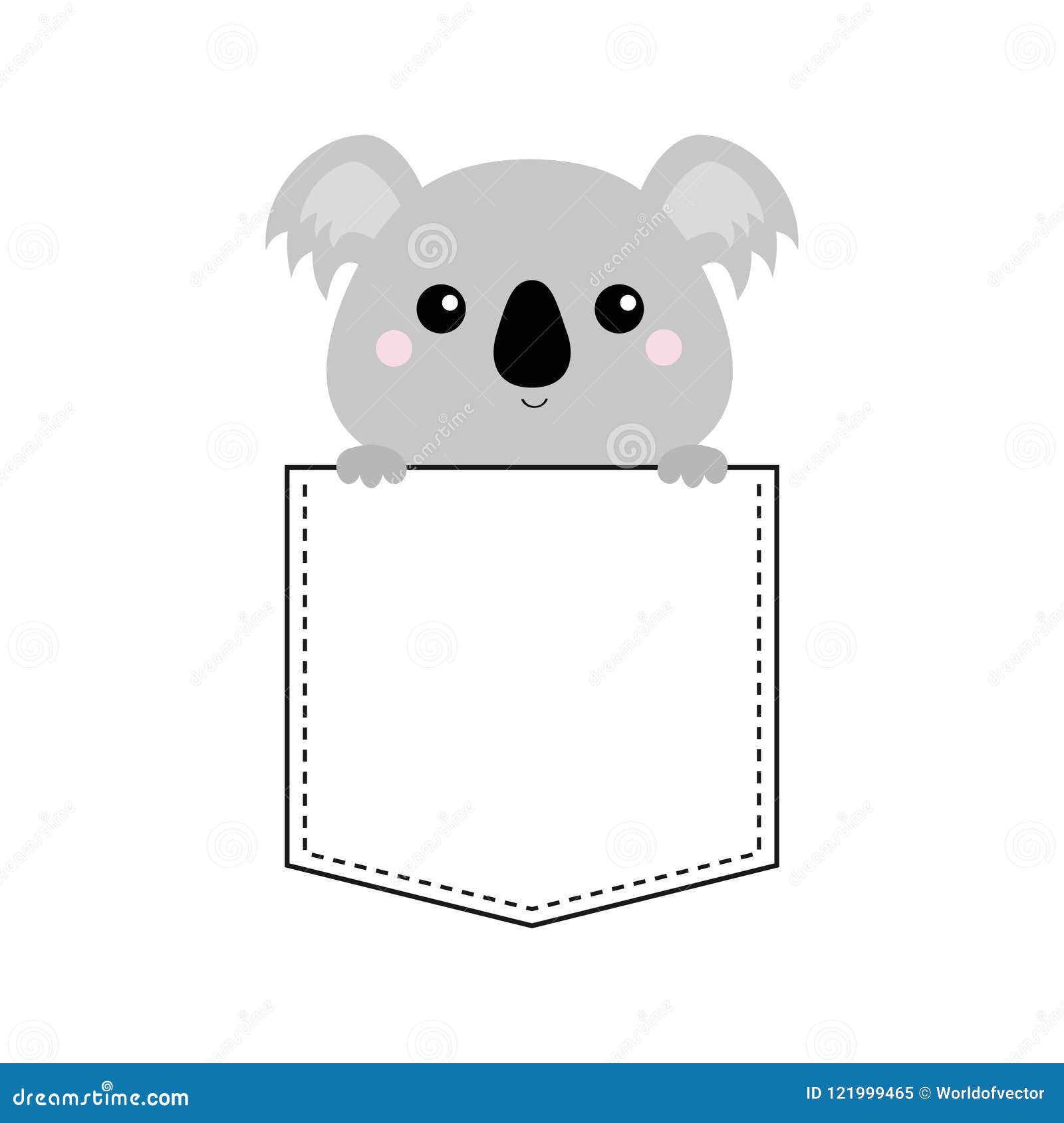 Urso panda bonito - preto & branco kawaii desenho animado cara de bicho  t-shirt