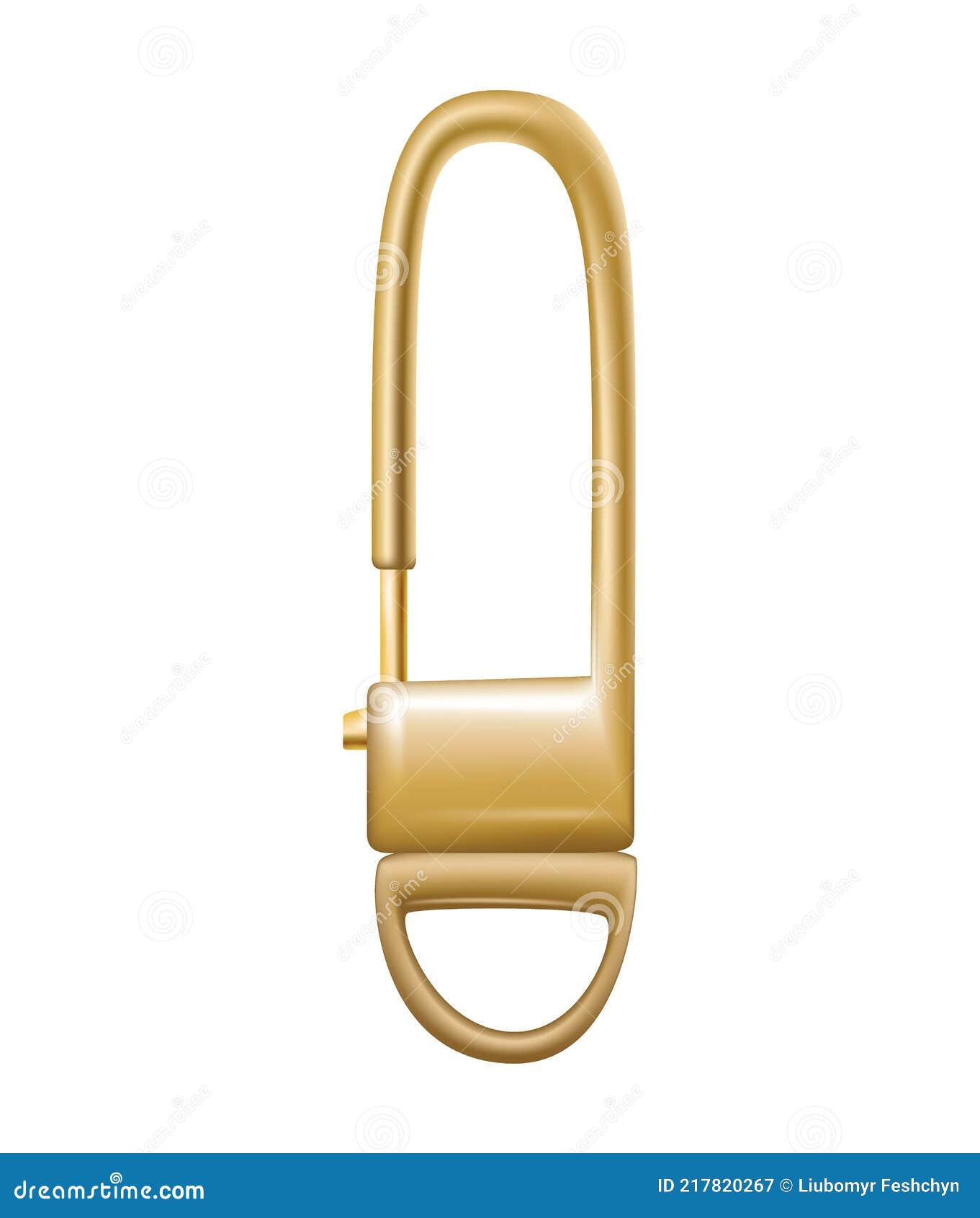 carabiner clasp. metal carabine for climbing rope link. snap hook for bag, safety or protecting accessory. claw clasp