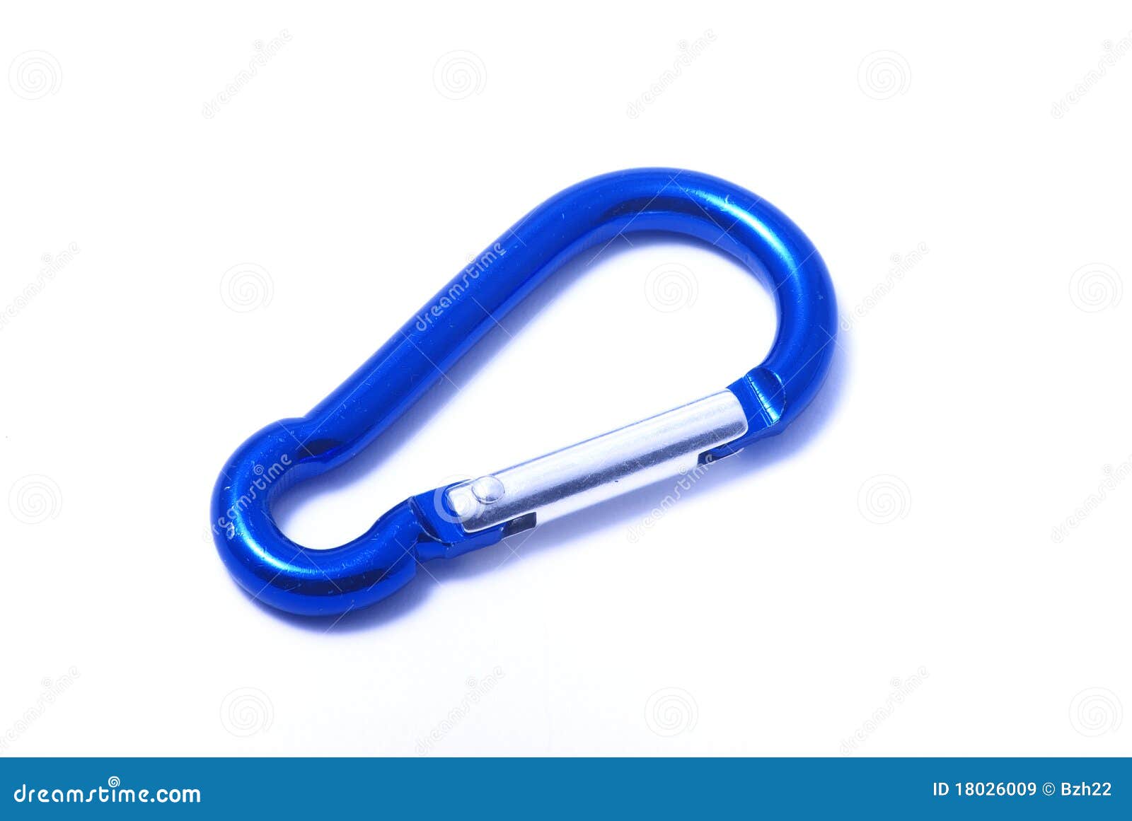 Carabiner clips stock image. Image of karabiner, blue 18026009