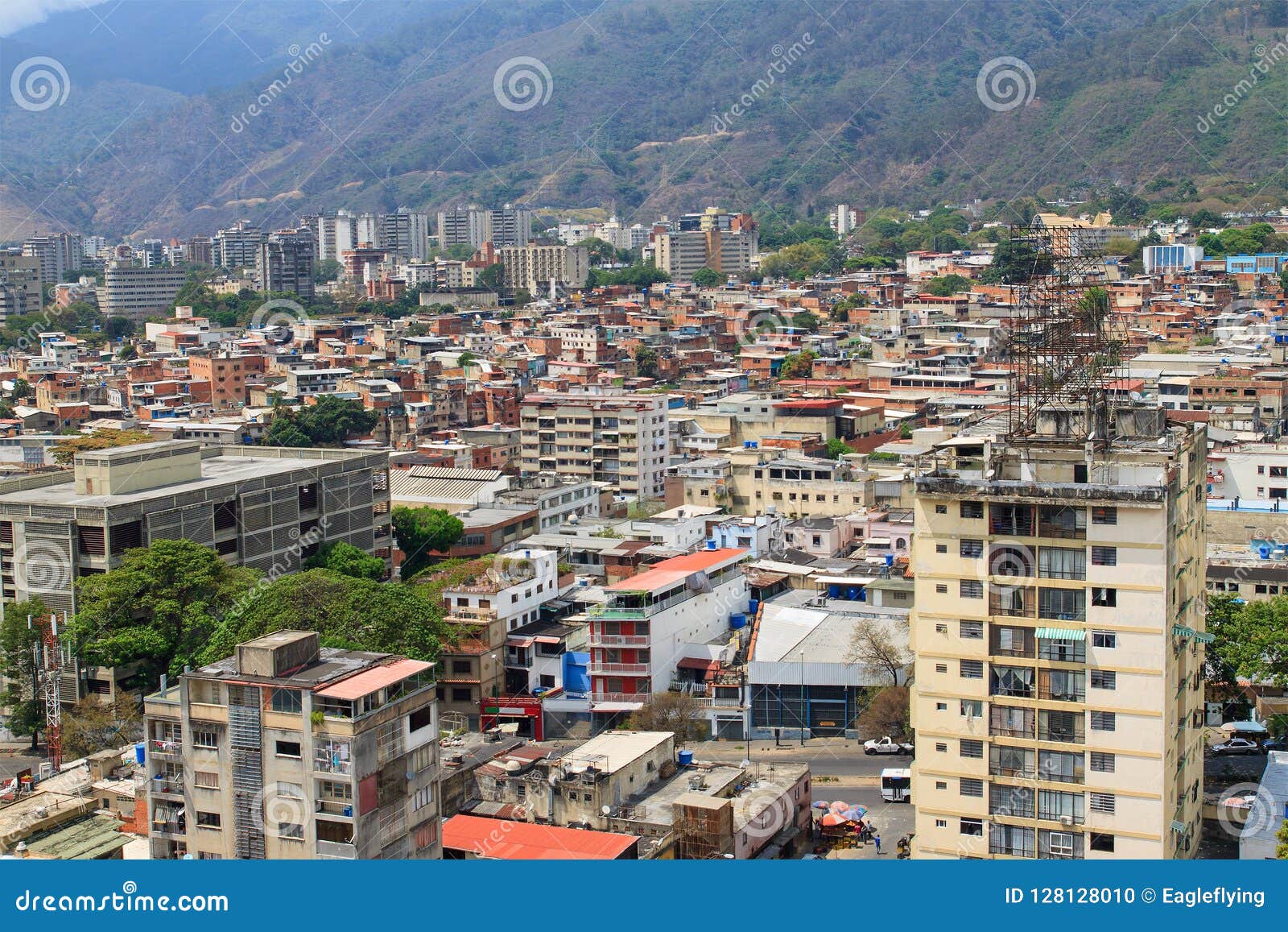 Caracas, Capital De Venezuela Foto de archivo - Imagen de horizonte