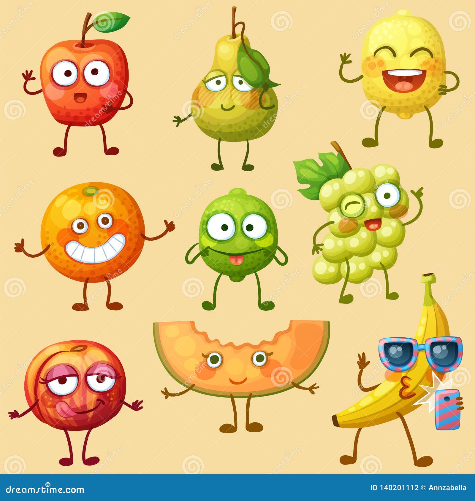 Scarica Gratis Images Caractere Drole De Fruit D Isolement Sur Le Fond Blanc actualisé par