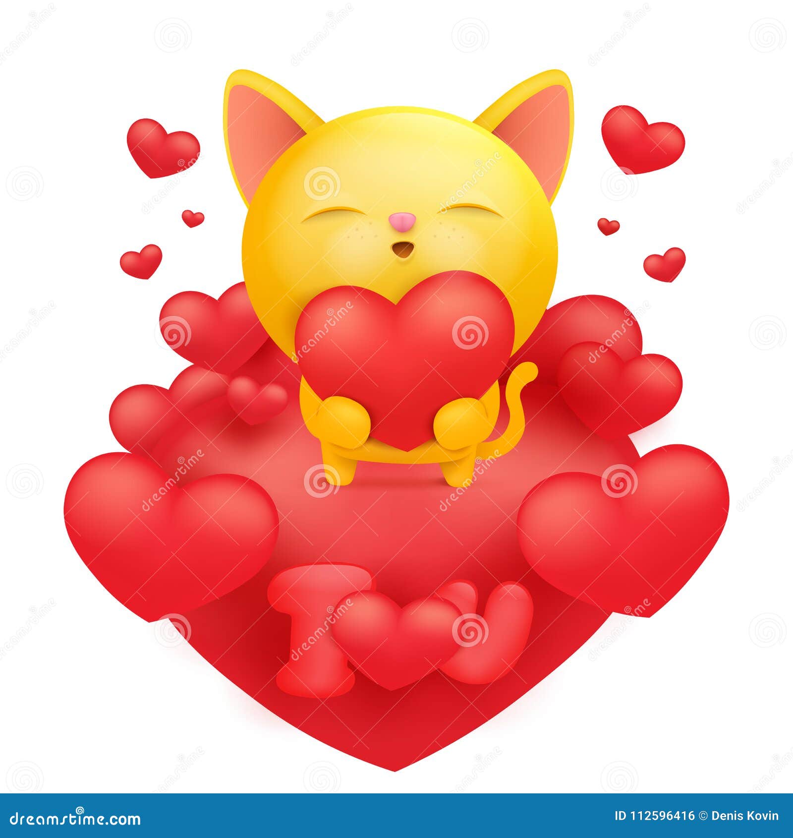 Caractere Jaune D Emoji De Bande Dessinee De Chat Tenant Le Coeur Rouge Illustration Stock Illustration Du Pieds Amour Caractere Jaune D Emoji De Bande Dessinee De Chat Tenant Le Coeur Rouge Illustration Stock Illustration Du Pieds Amour