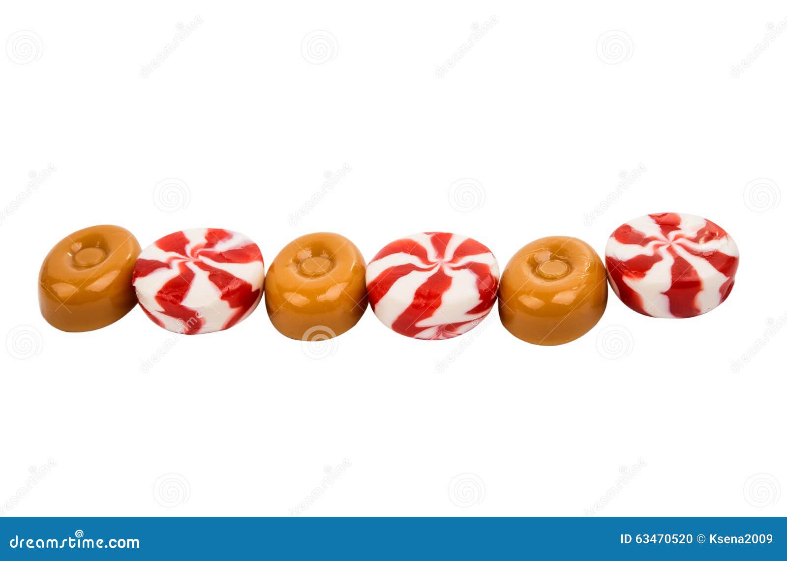 Caramel candies stock photo. Image of indulgence, arrangement 63470520