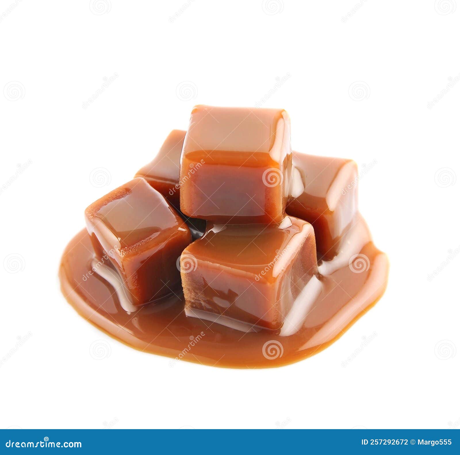 Caramel Candy with Caramel Topping Stock Photo Image of cook, organic