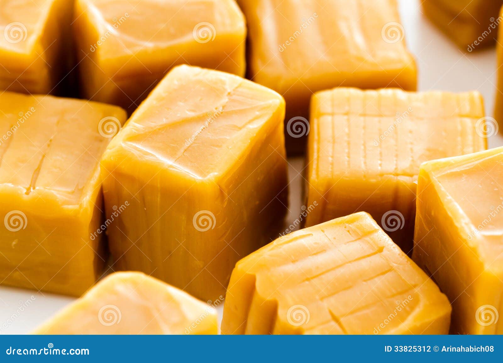 Caramel candy stock photo. Image of candy, indulgence 33825312