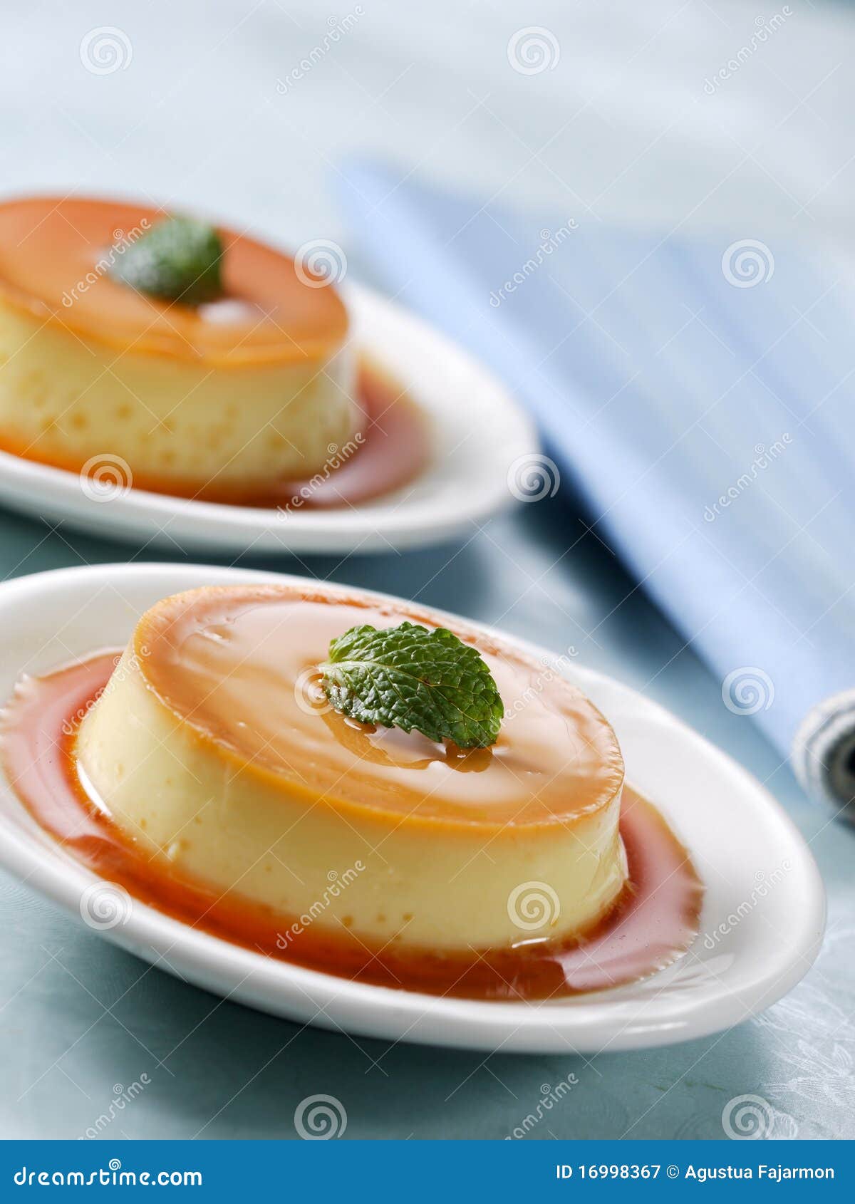 Caramel custard stock image. Image of delicious, fresh 16998367