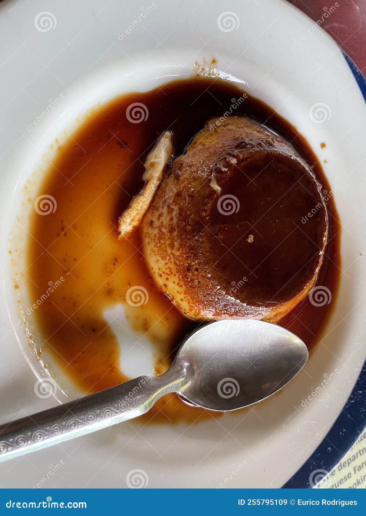 Caramel Custard an Exotic Dessert Stock Image Image of prepared