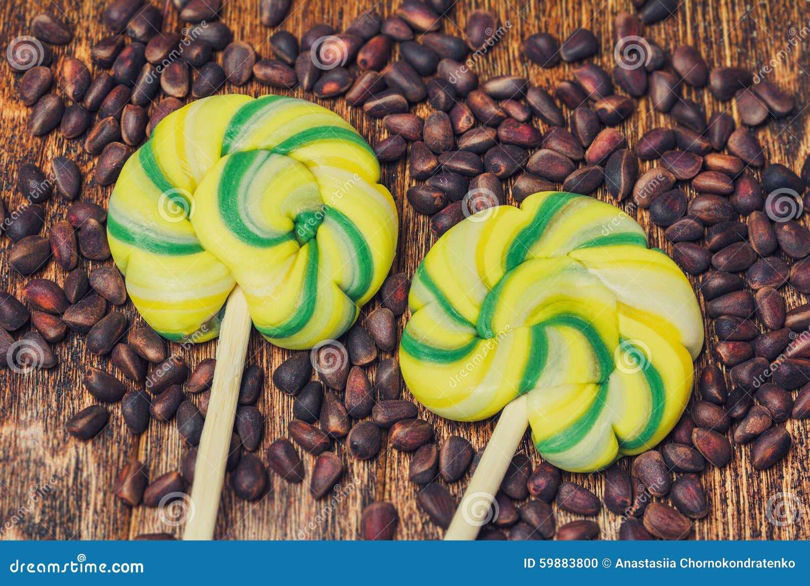 Caramel lollipops stock photo. Image of colors, lolipop 59883800