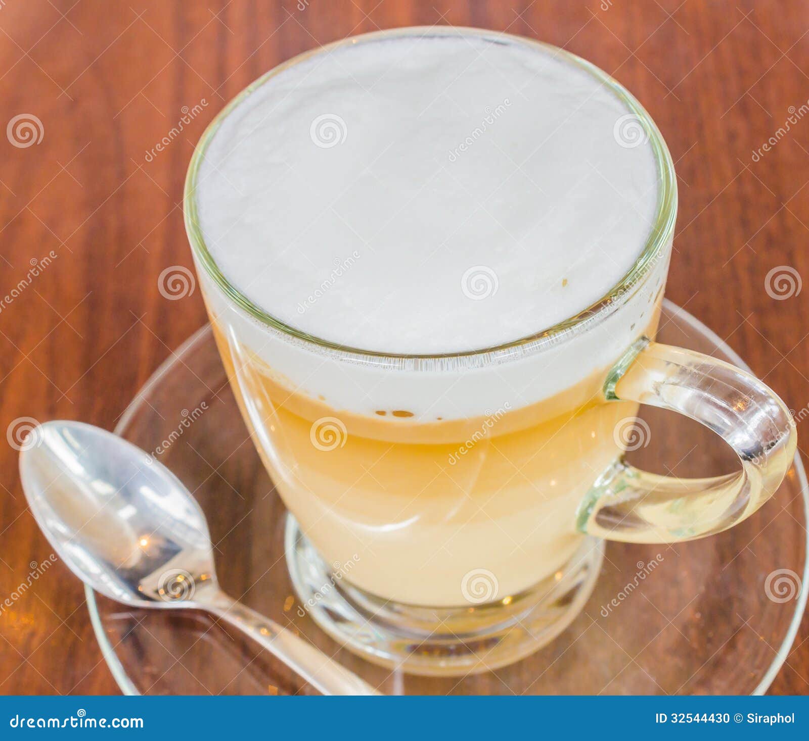 Caramel macchiato stock photo. Image of dark, background 32544430