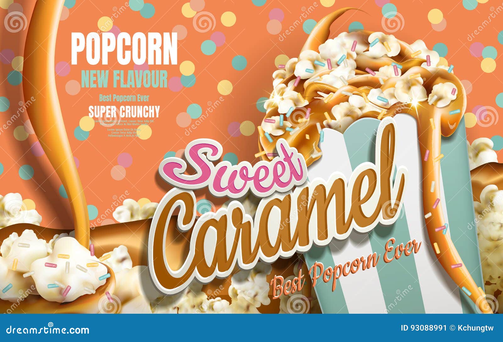 caramel popcorn ads