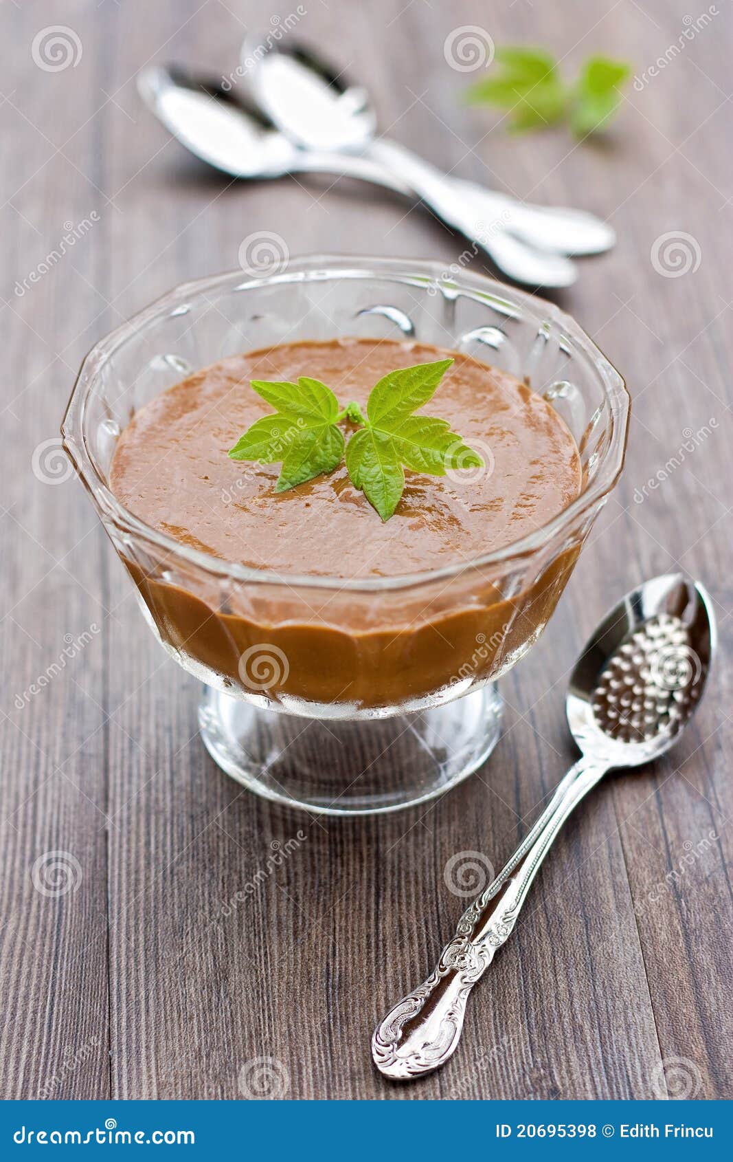 Caramel pudding stock photo. Image of caramel, tasty 20695398