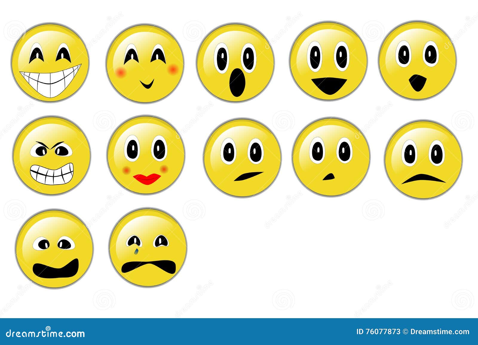 Caras emocionales stock de ilustración. Ilustración de aislado - 76077873 Caras emocionales stock de ilustración. Ilustración de aislado - 76077873