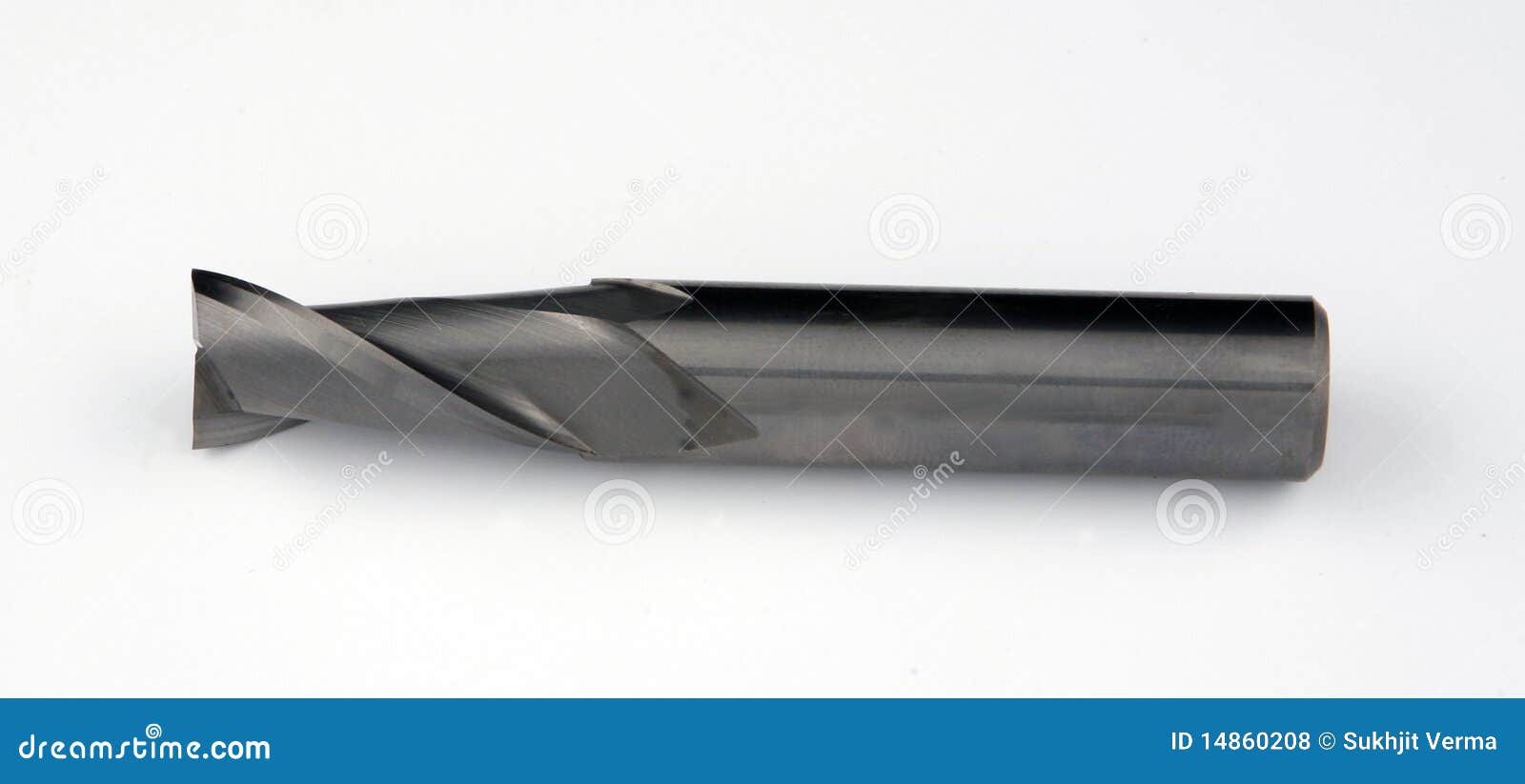 Carbide cutting tool stock photo. Image of metal, flute 14860208