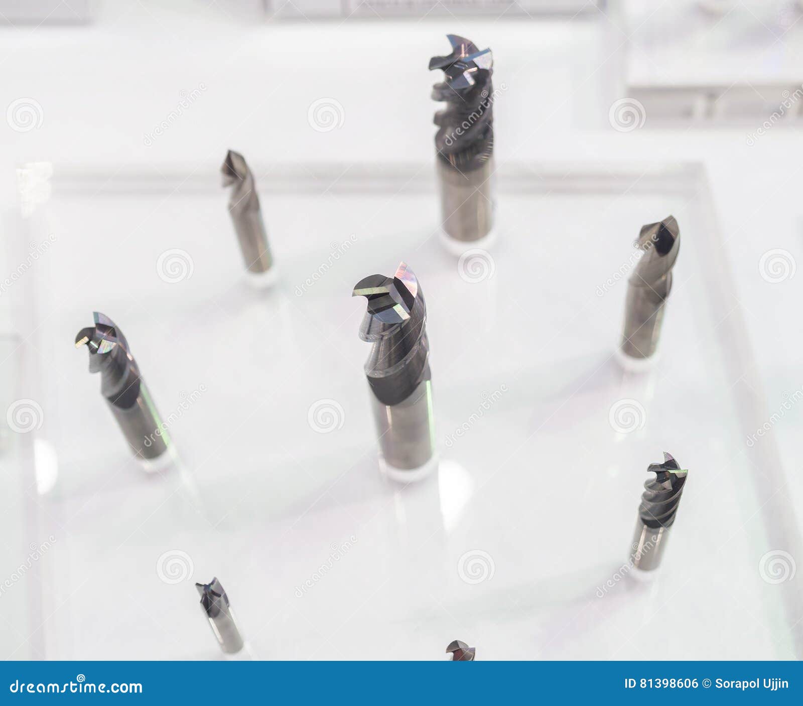 Carbide Cutting Tool for Cutting Precision Part Stock Photo Image of