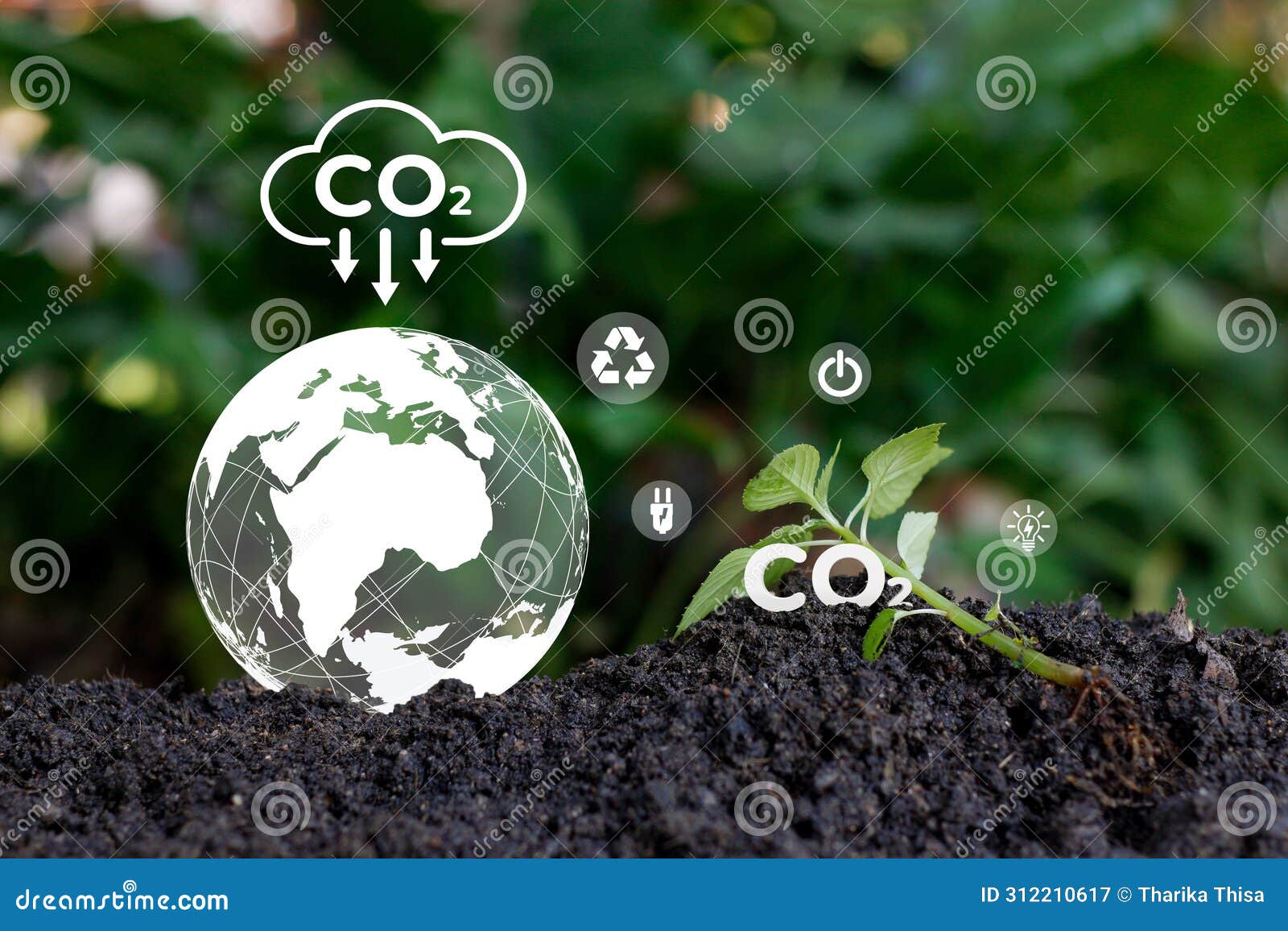 carbon neutrality and net zero concept