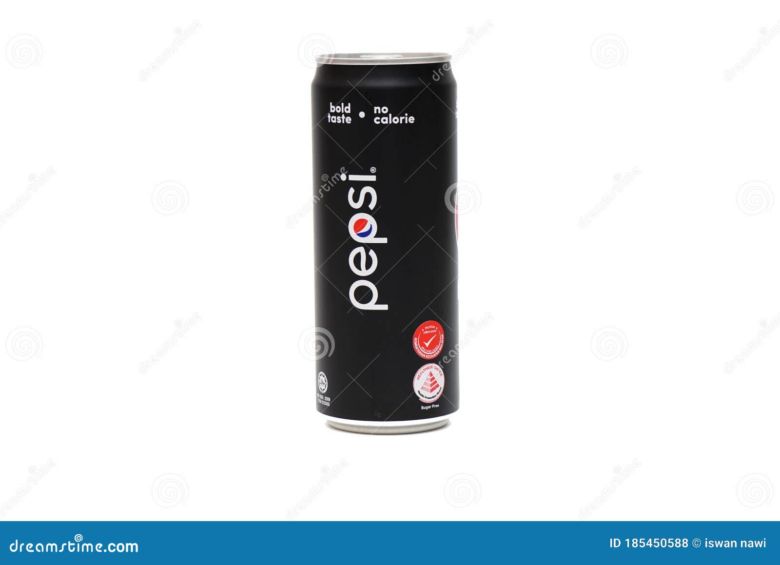 Carbonated Drinks, PEPSI Water in Canned Black. Editorial Stock Photo ...