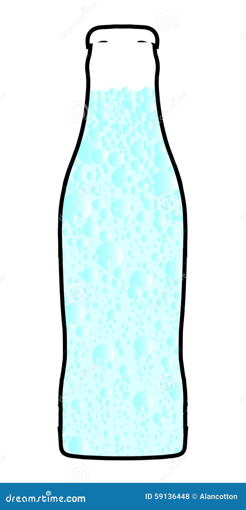 Carbonated Water stock illustration. Illustration of graphic 59136448