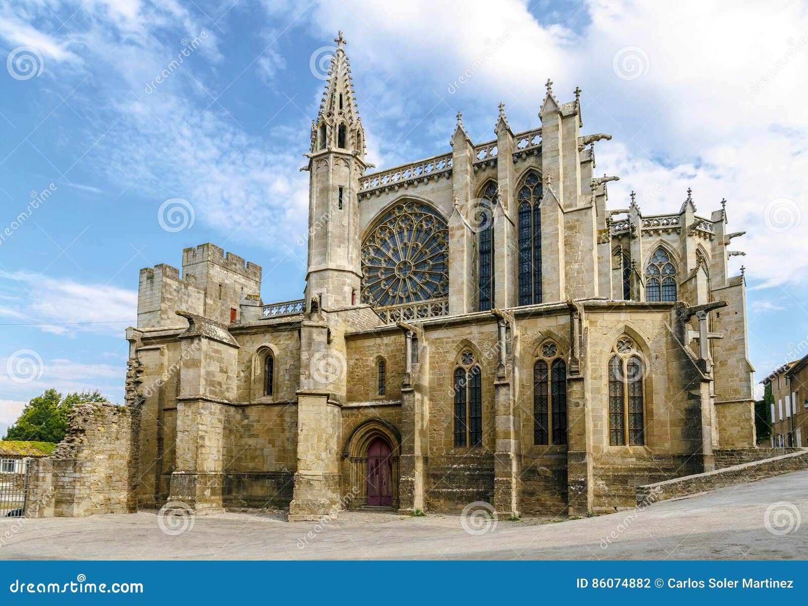 hurken Uitschakelen Betekenisvol Carcassonne, Frankrijk, Unesco Kathedraal Stock Foto - Image of versterkt,  frans: 86074882