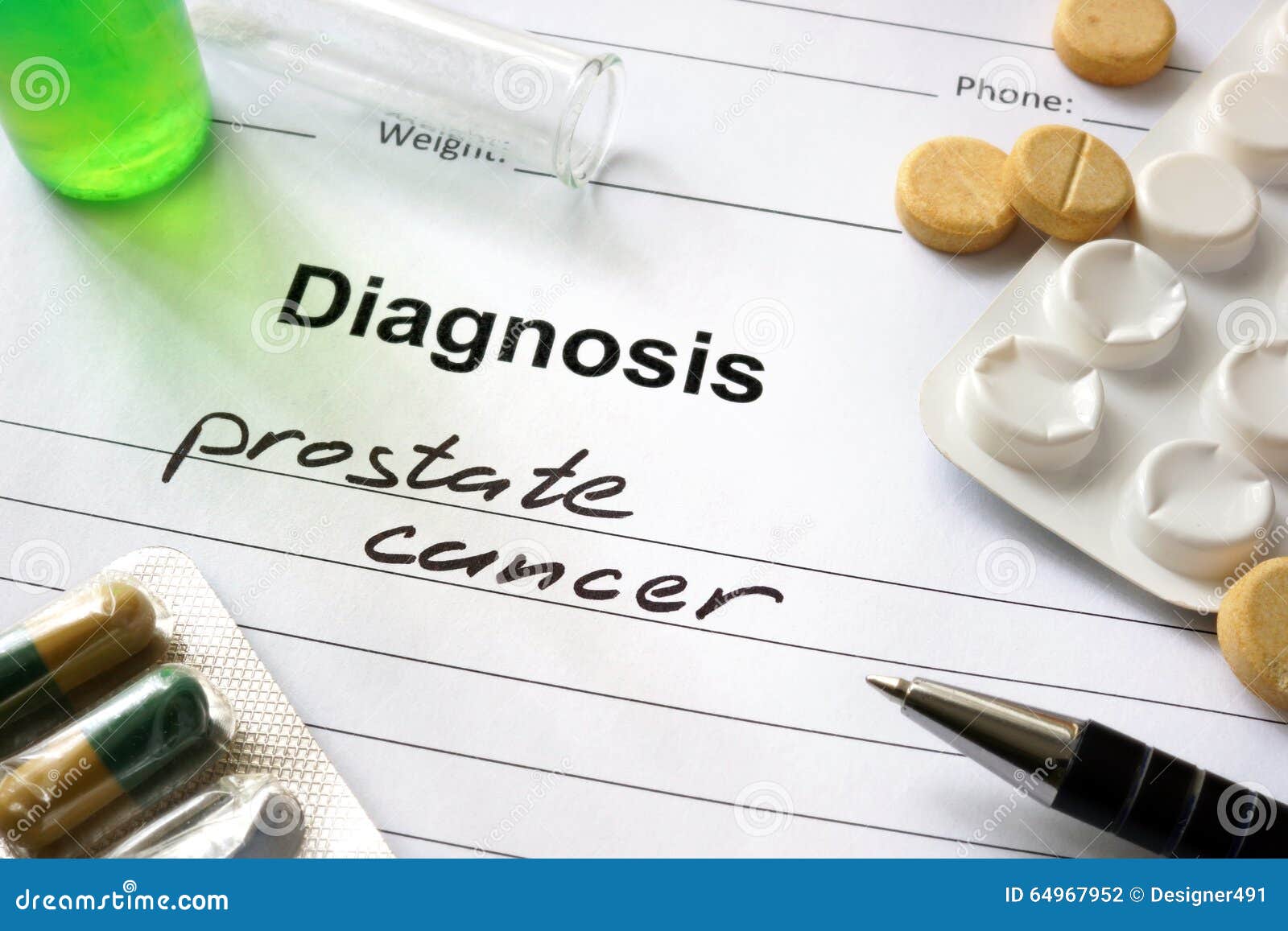 dx carcinoma della prostata