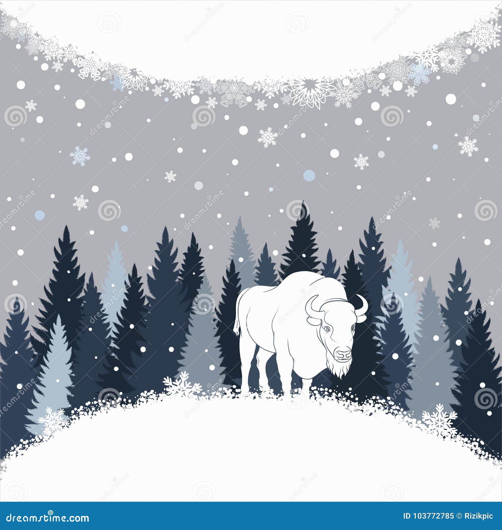 Bull Xmas Tree Stock Illustrations – 608 Bull Xmas Tree Stock  Illustrations, Vectors & Clipart - Dreamstime