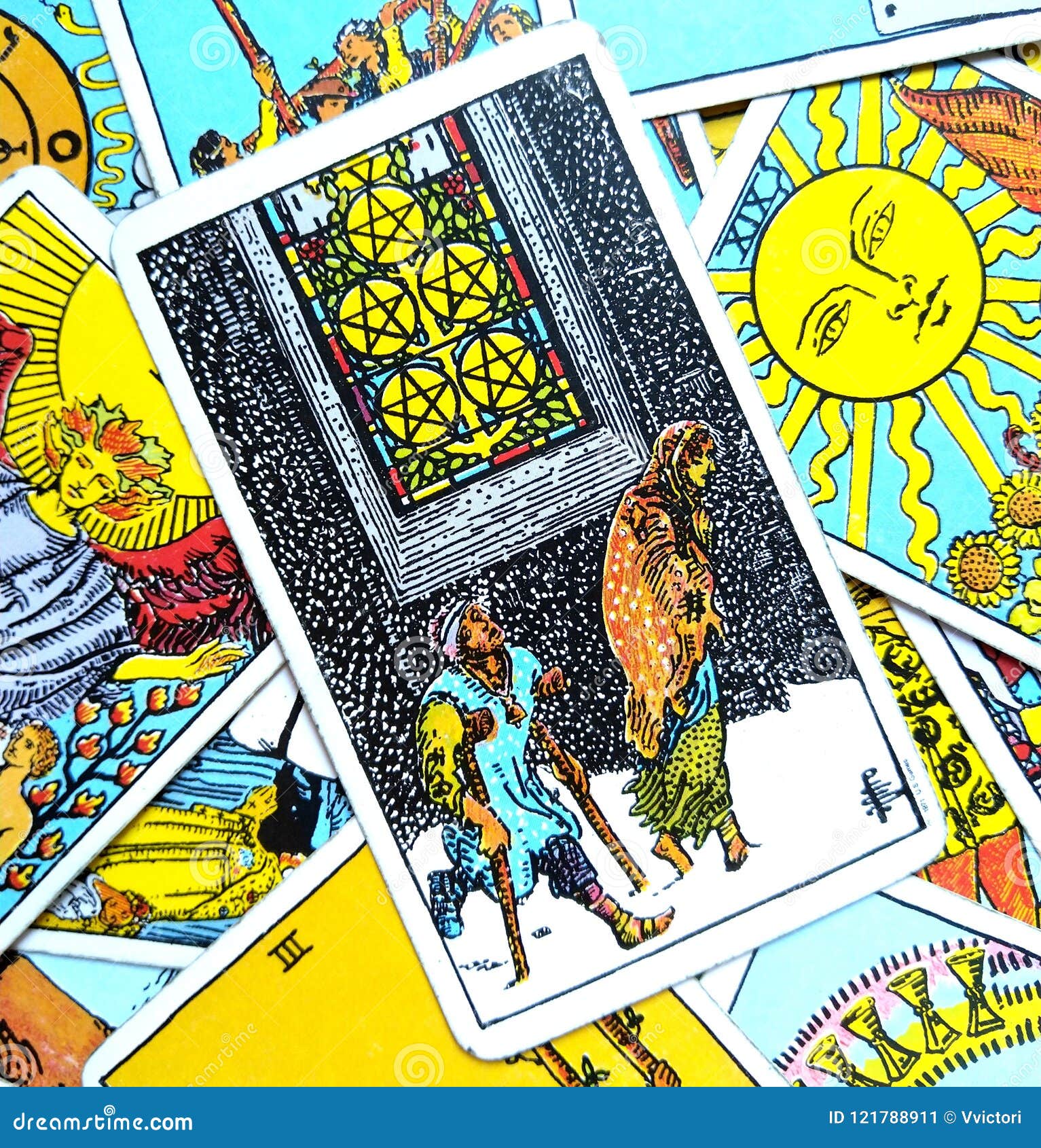 tarot card five of pentacles tarot card five of pentacles