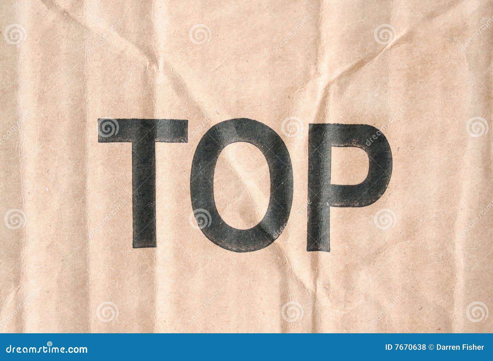 Cardboard stock photo. Image of word, crumpled, brown 7670638