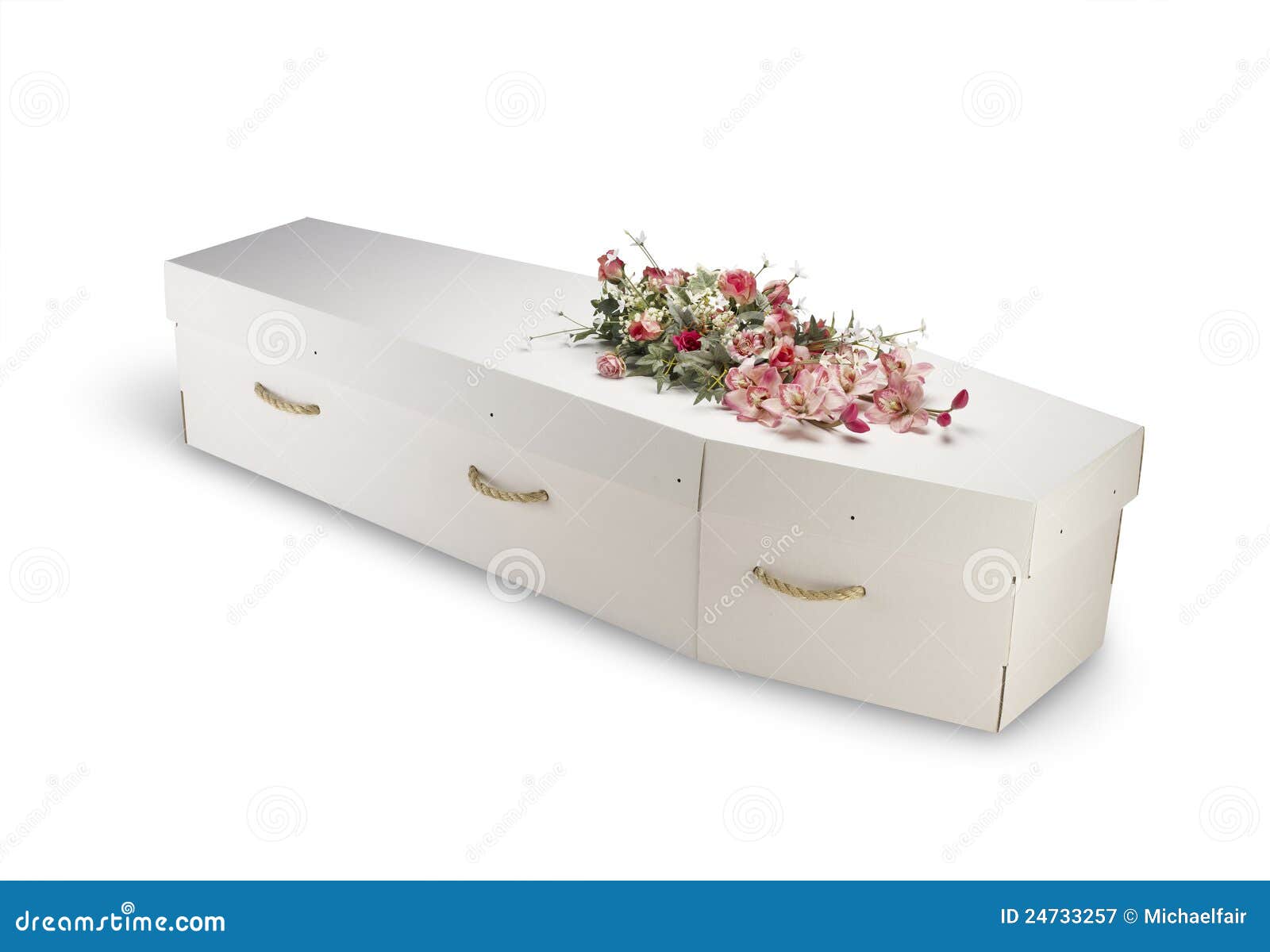 cardboard bio-degradable eco coffin  with