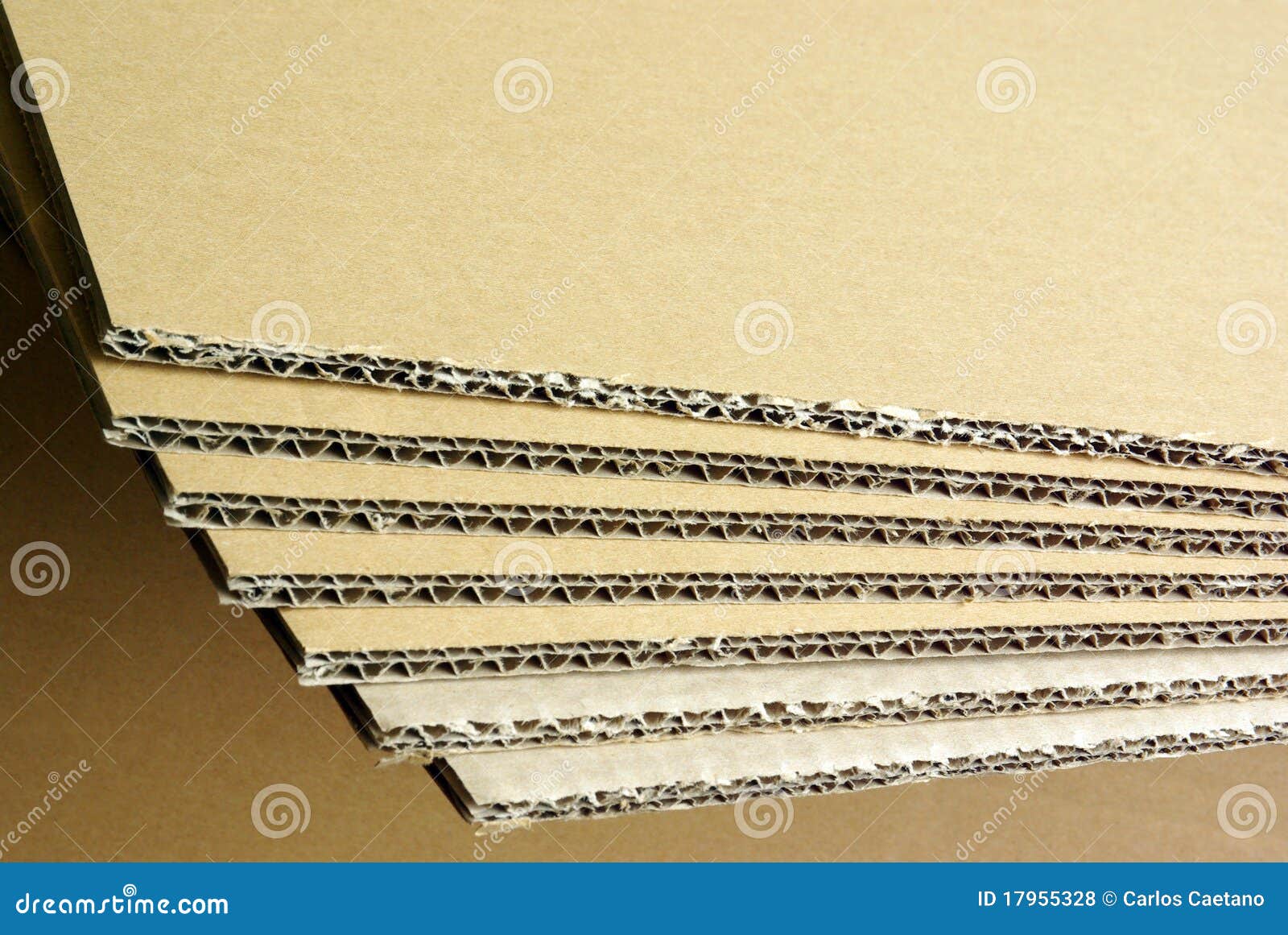 Cardboard blades stock photo. Image of brown, aged, detail 17955328