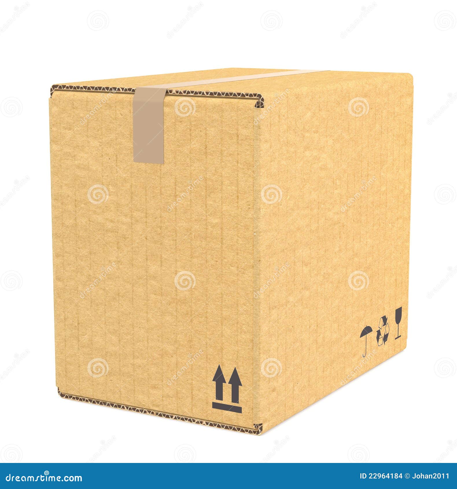 Cardboard Box. Stock Images - Image: 22964184