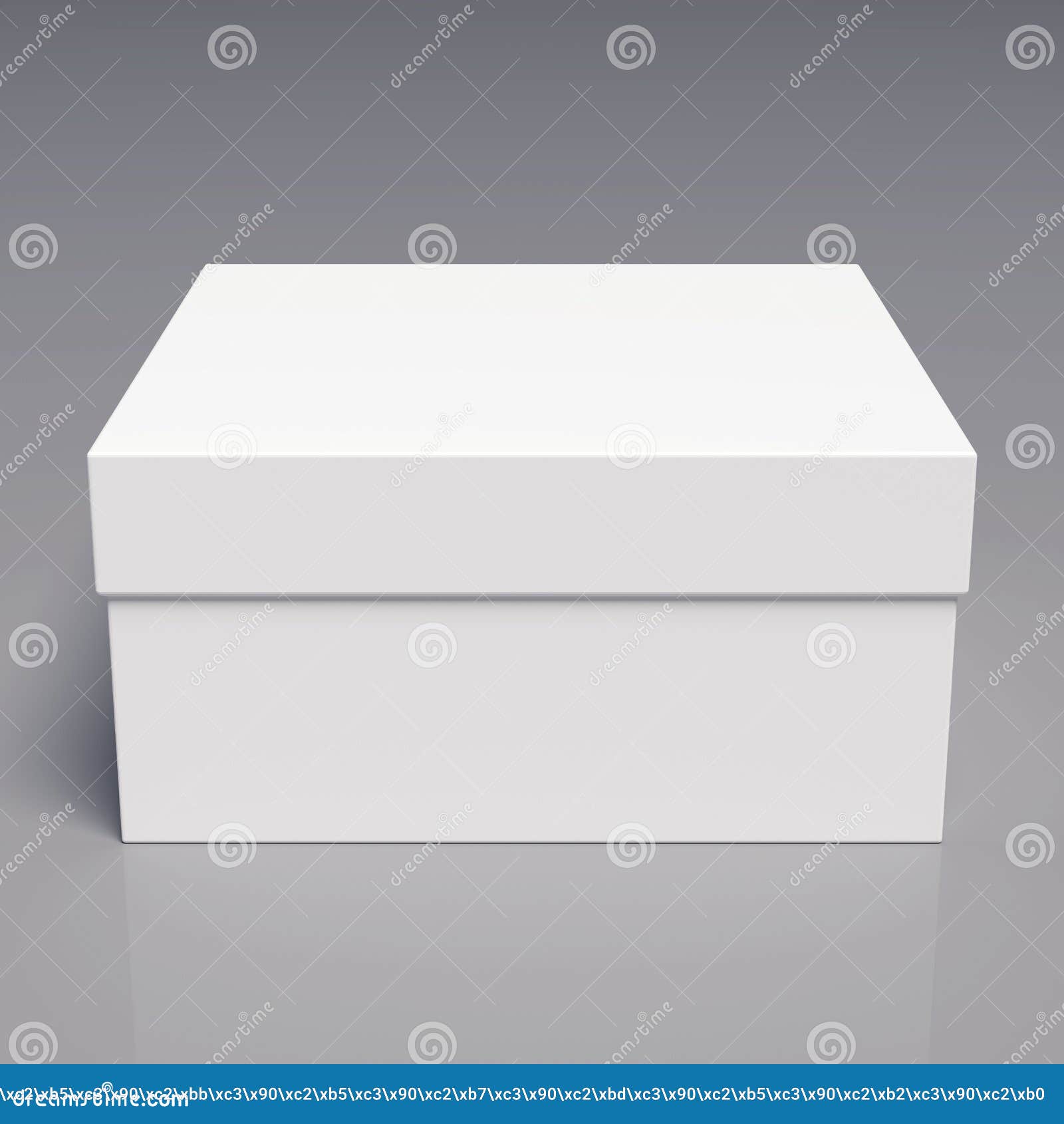 Cardboard box template stock photo. Image of isolated 108564782