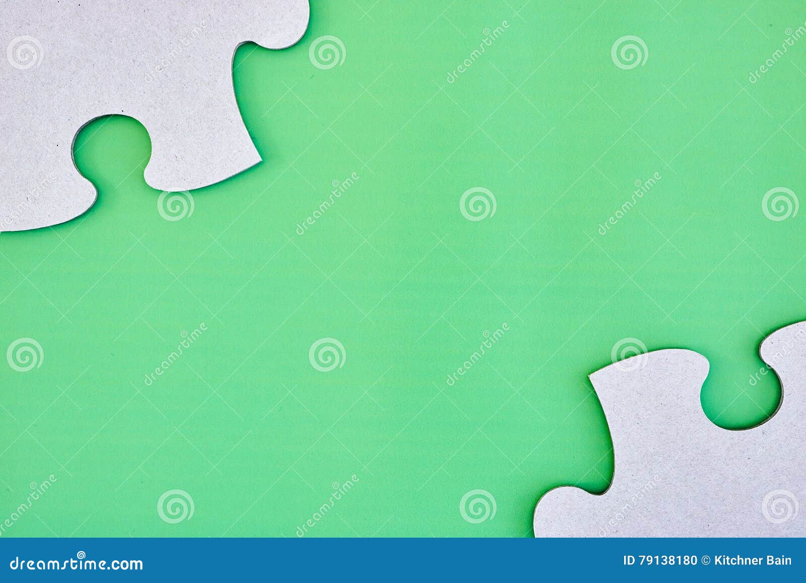 Cardboard Jigsaw Pieces stock photo. Image of cohesion 79138180