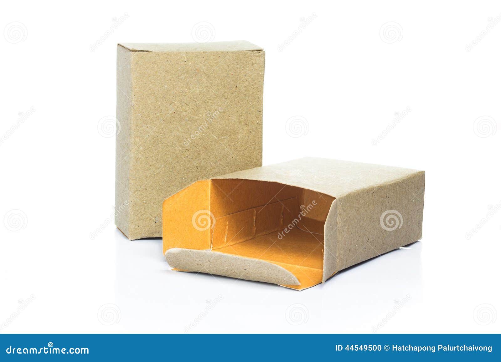 Cardboard paper box stock photo. Image of parcel, brown 44549500