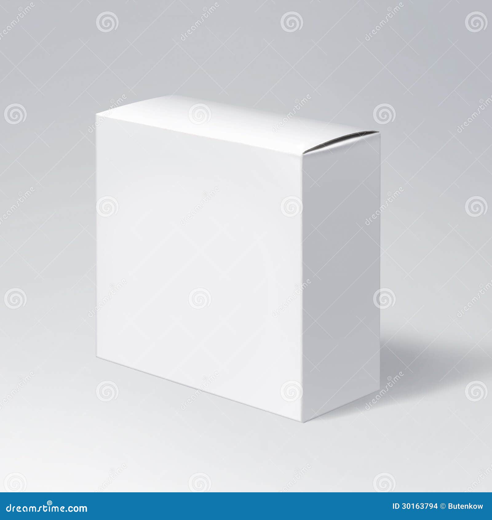 Paper packaging box stock illustration. Illustration of pattern 30163794